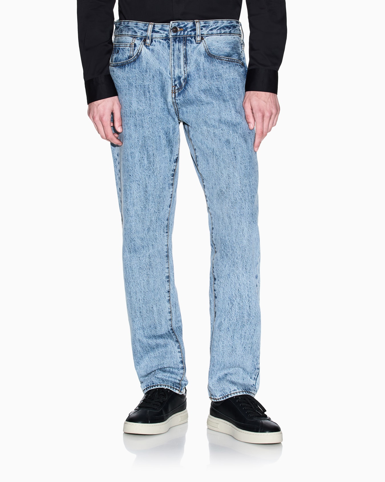 Slim-Fit-Jeans aus Denim Folie 3