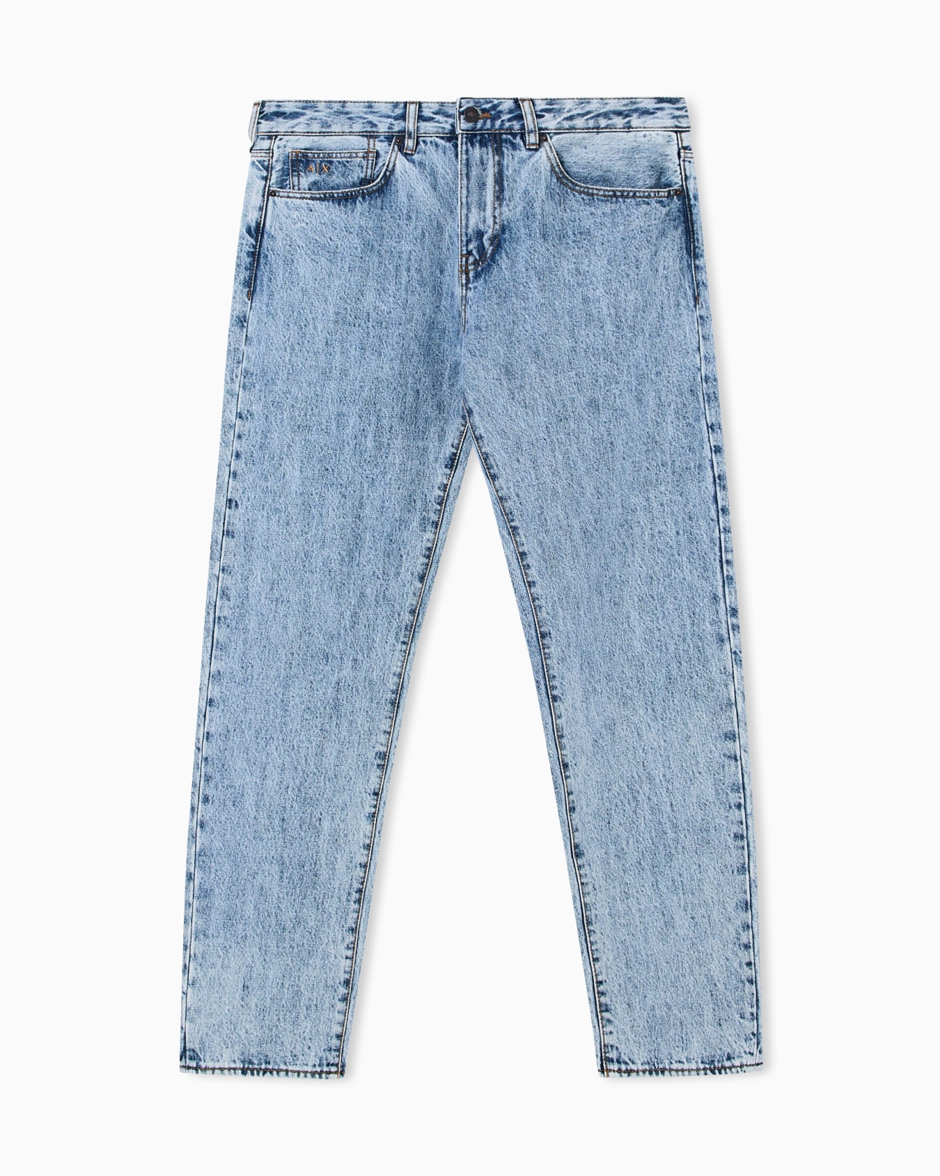 Slim-Fit-Jeans aus Denim Folie 0