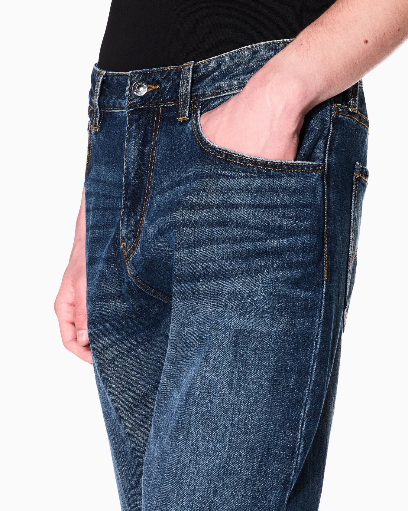 Slim cotton jeans Slide 4