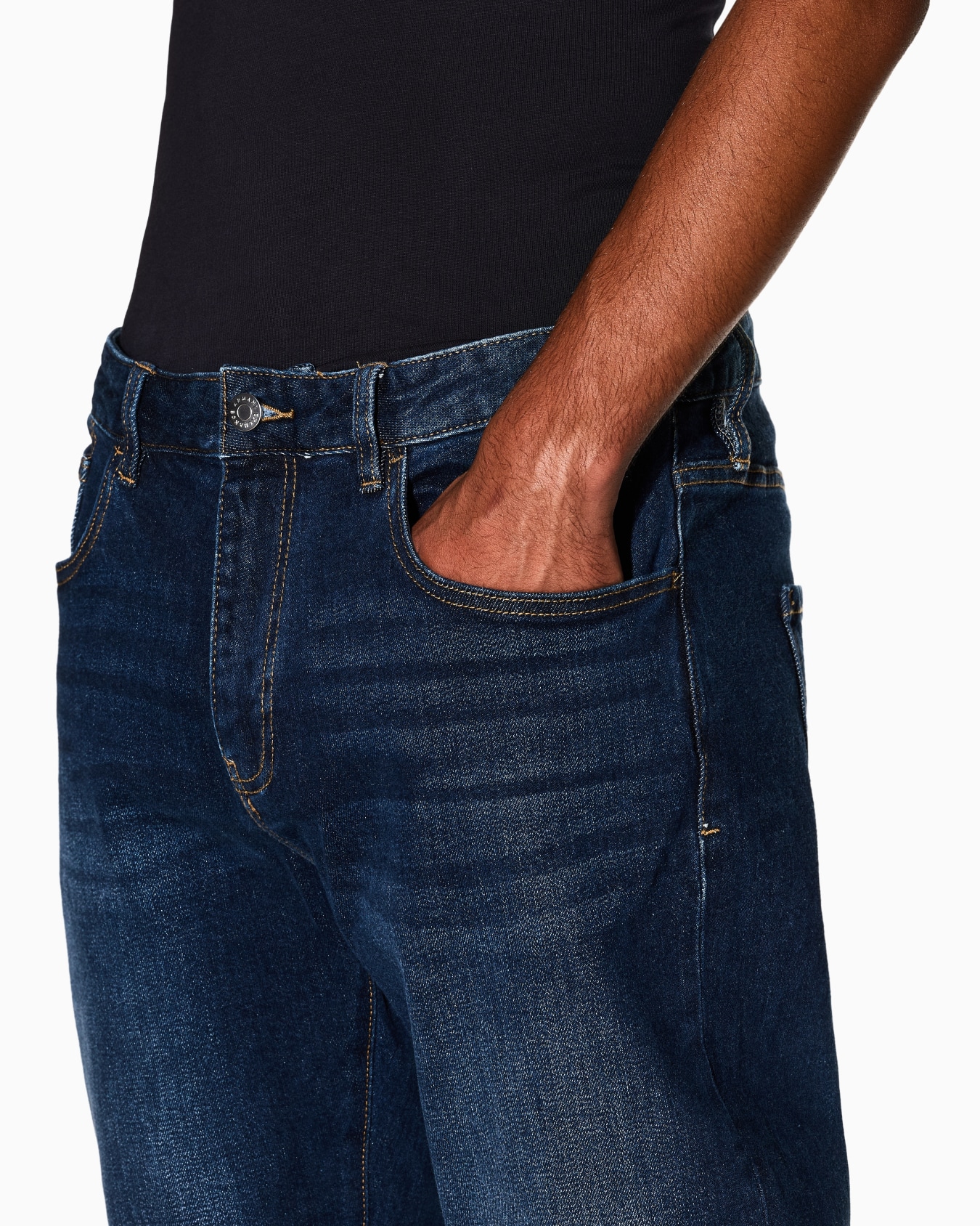 Jeans straight fit in comfort denim Slide 4