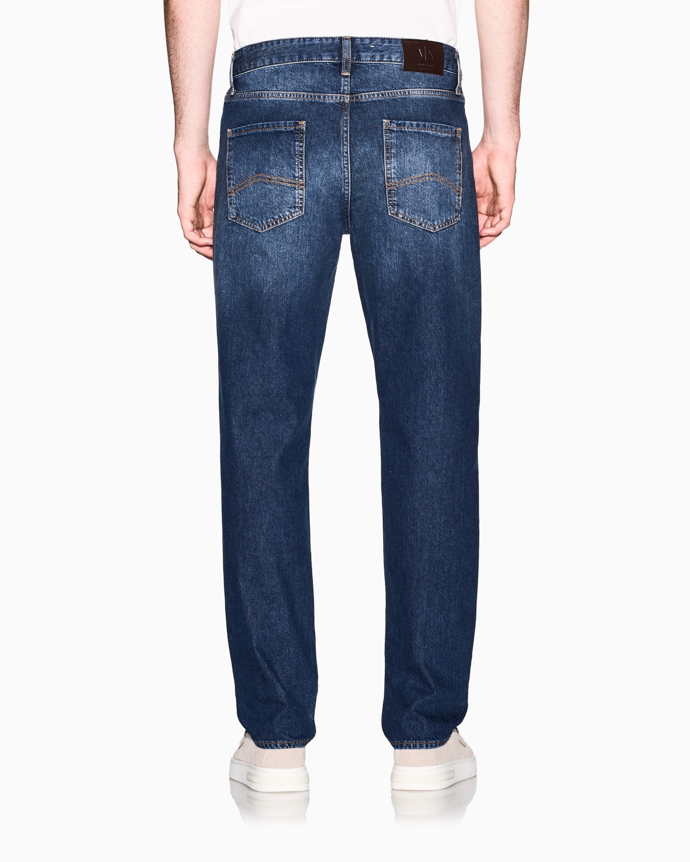 Straight cotton jeans Slide 2