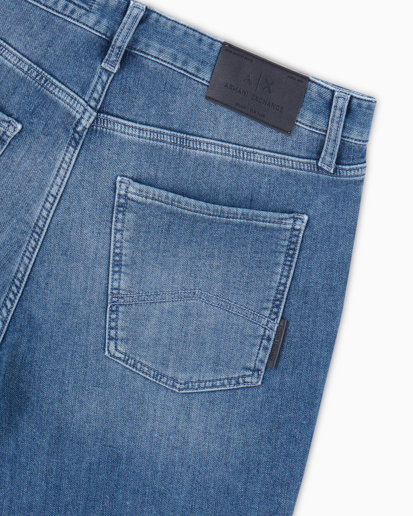 J14 skinny fit jeans in stone washed cotton denim Slide 5