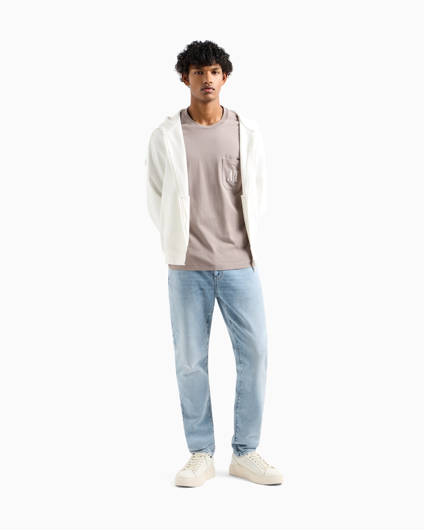 J14 skinny fit jeans in stone washed cotton denim Diapositiva 1