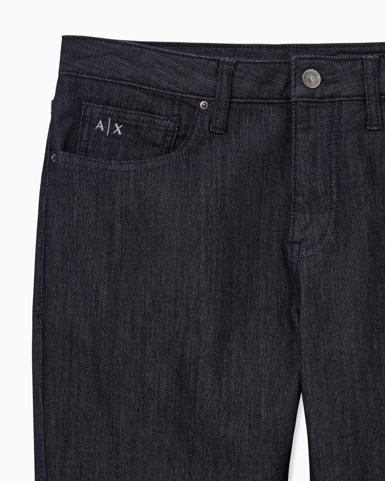 Skinny Jeans Comfort Fleece Denim Black Slide 4