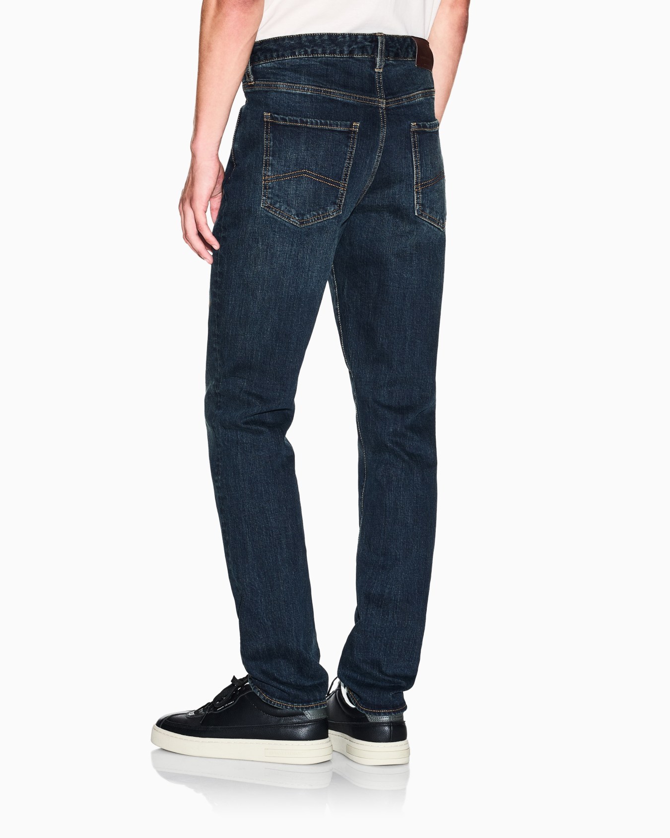 Vaqueros slim fit en tejido polar vaquero Diapositiva 2