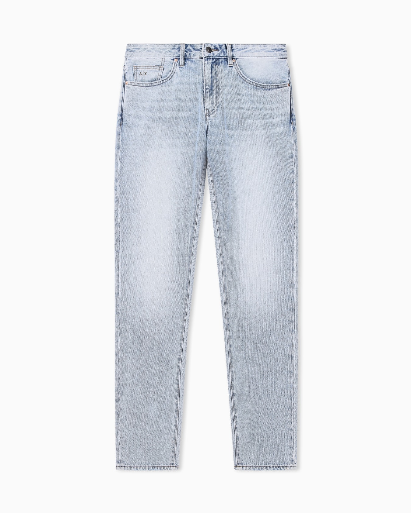 slim fit 5 pockets pant in denim stretch Slide 0