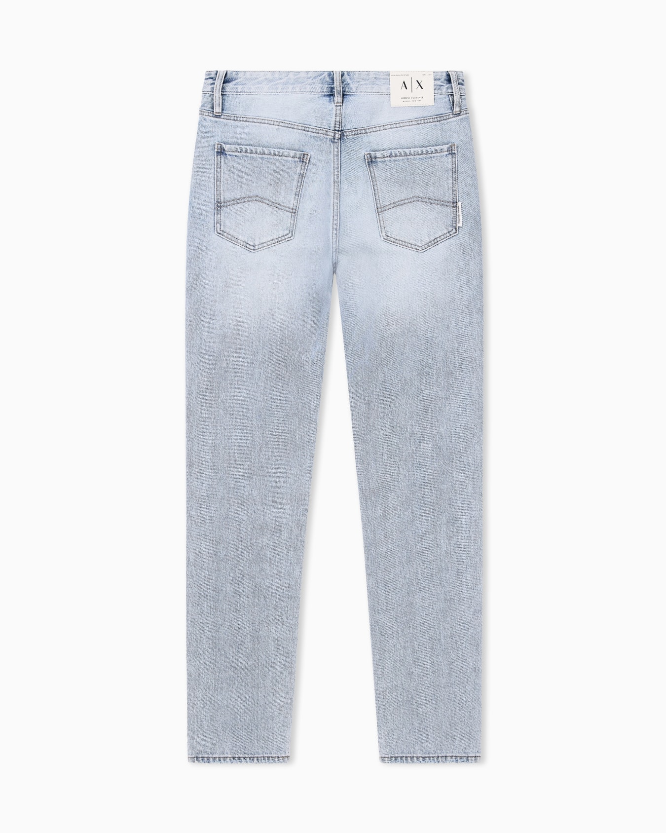 slim fit 5 pockets pant in denim stretch Slide 2