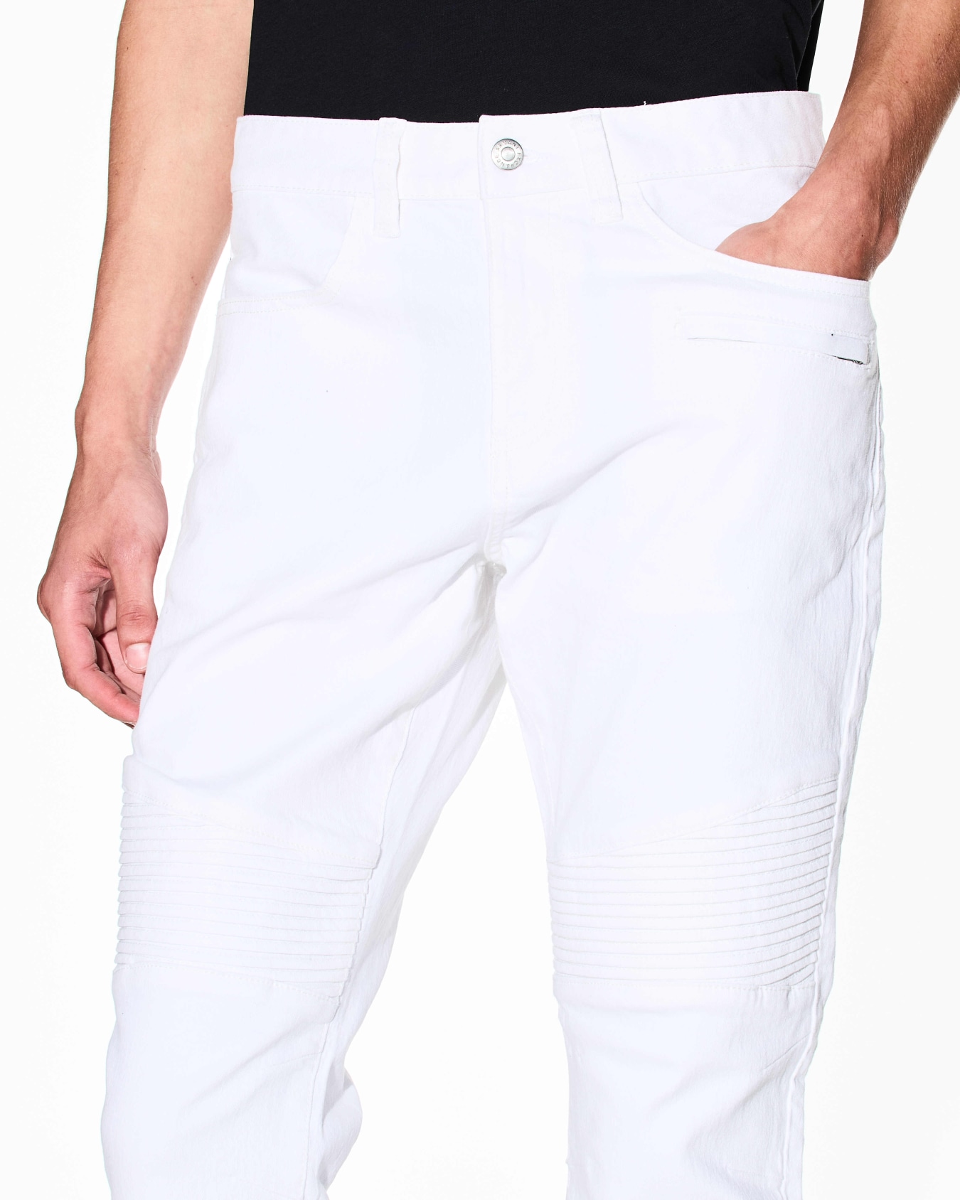 Biker slim fit five pockets Diapositiva 4