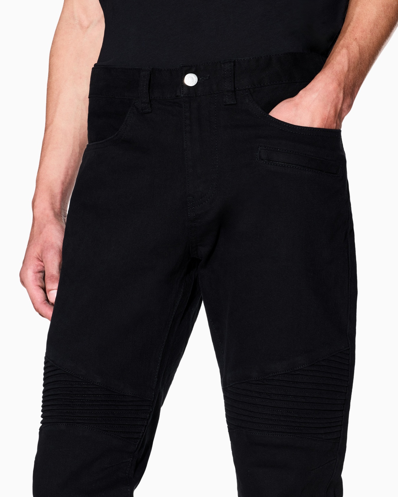 Biker slim fit five pockets Slide 4