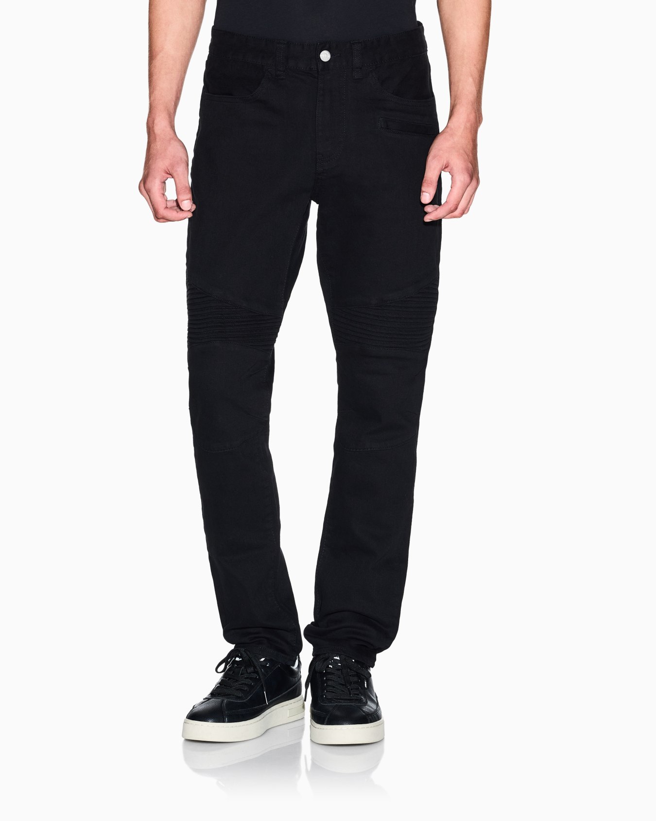 Biker slim fit five pockets Slide 3