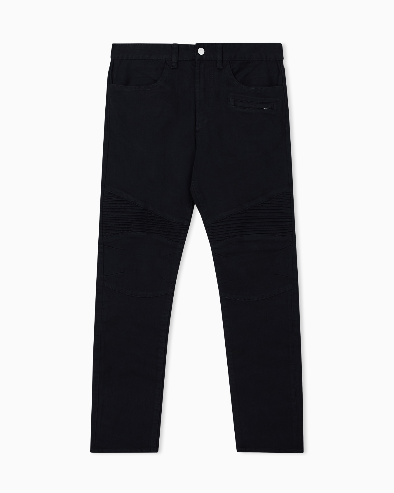 Biker slim fit five pockets Slide 0