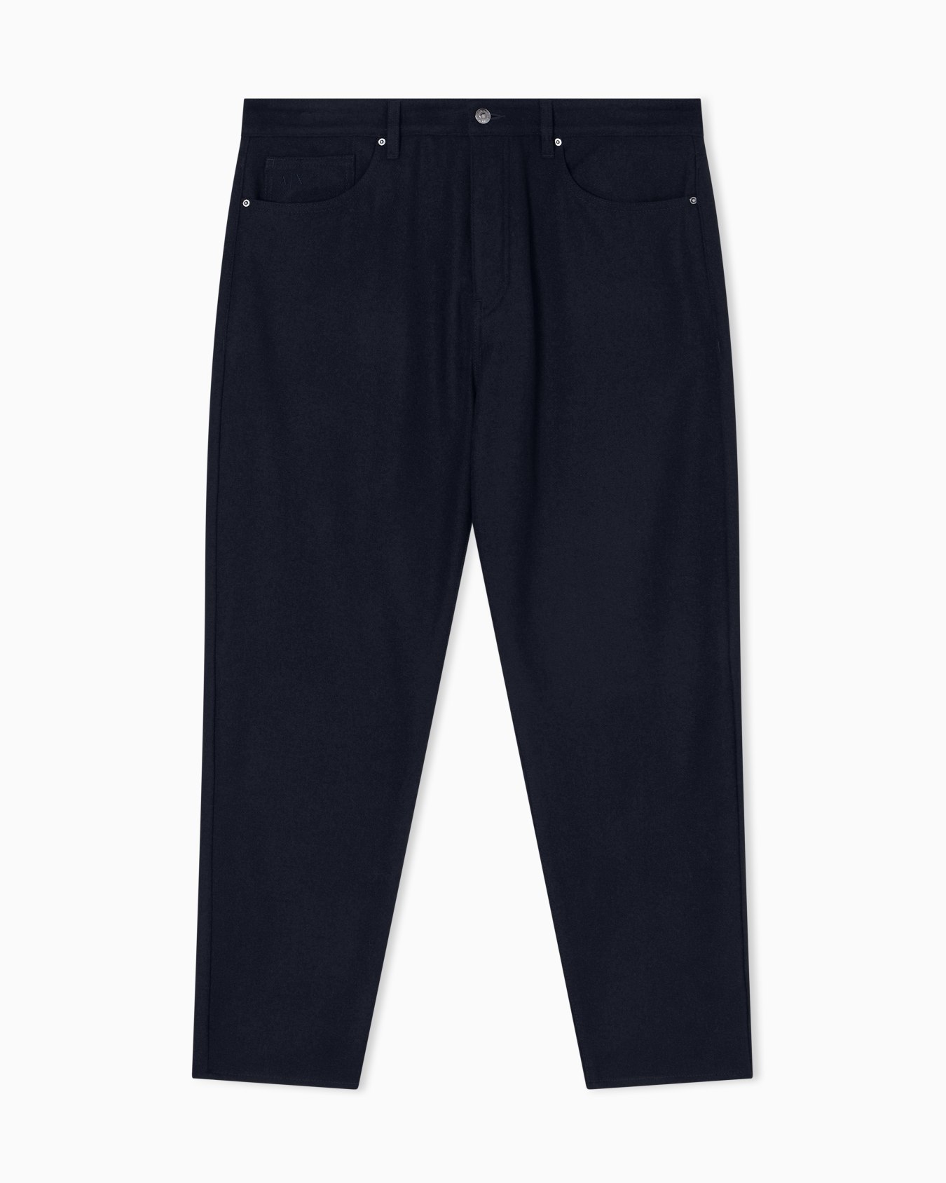 Tapered fit jeans in stretch denim Slide 0