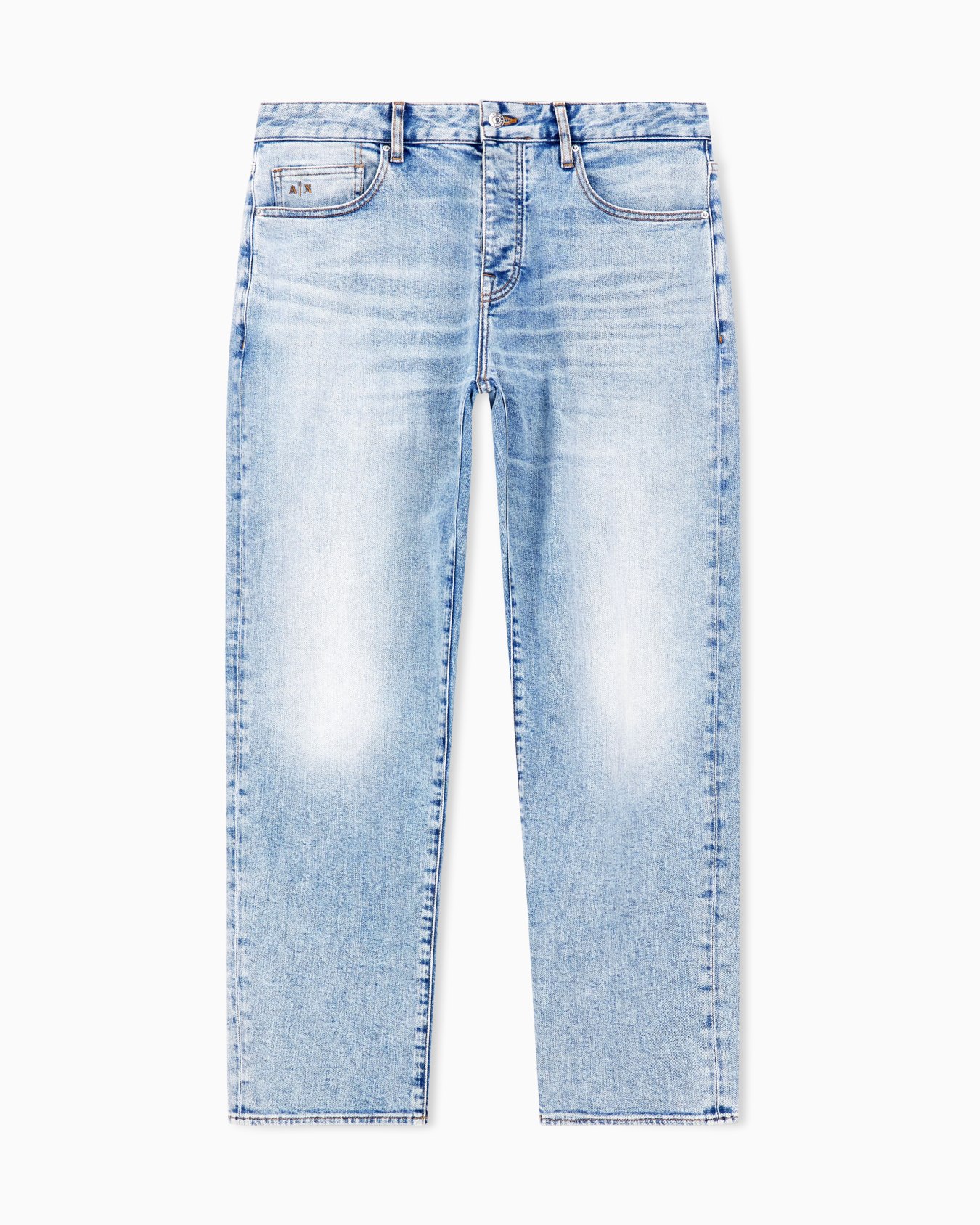 Jeans taperd fit in denim stretch Slide 0