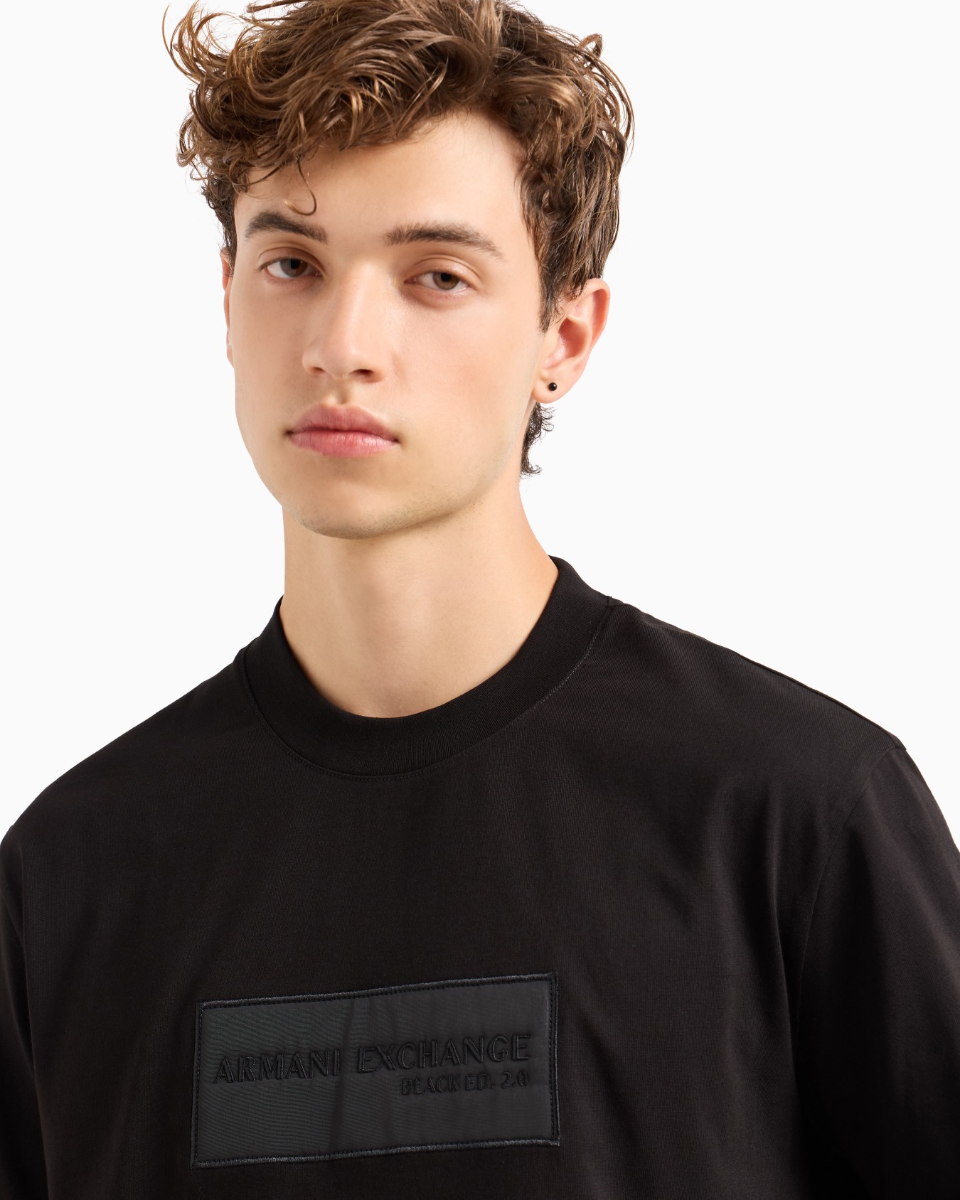  Relaxed fit T-shirt with logo application Slide 4