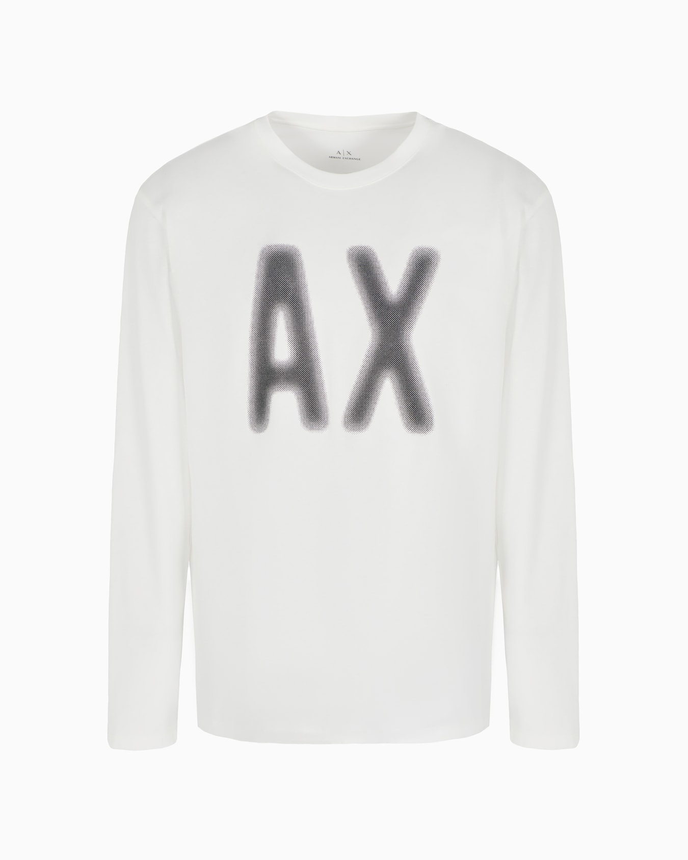 Camiseta de manga larga con logo efecto sombreado Diapositiva 0
