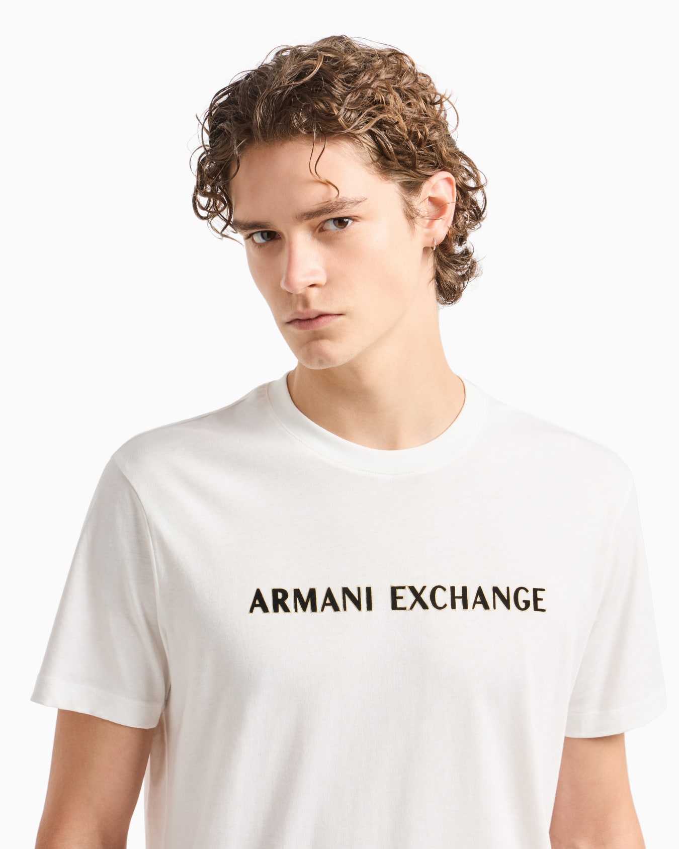 Camiseta regular fit de algodón grueso con estampado fotográfico ASV Diapositiva 4