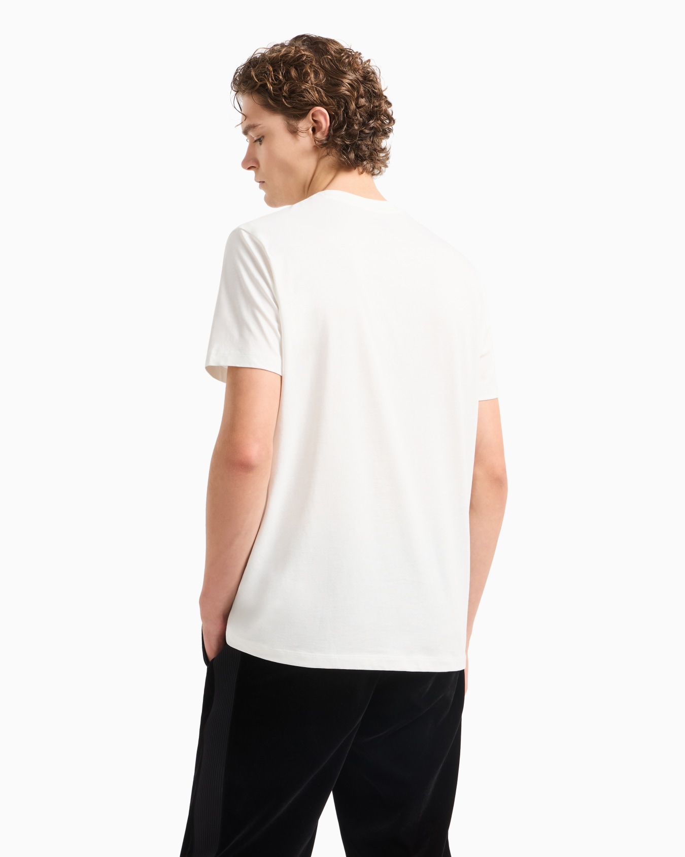 Camiseta regular fit de algodón grueso con estampado fotográfico ASV Diapositiva 2