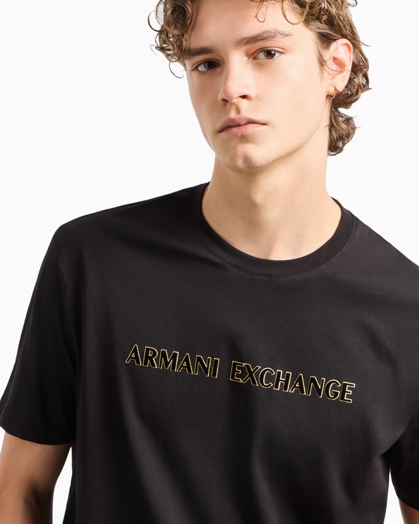 Regular fit heavy cotton T-shirt with ASV photo print Slide 4