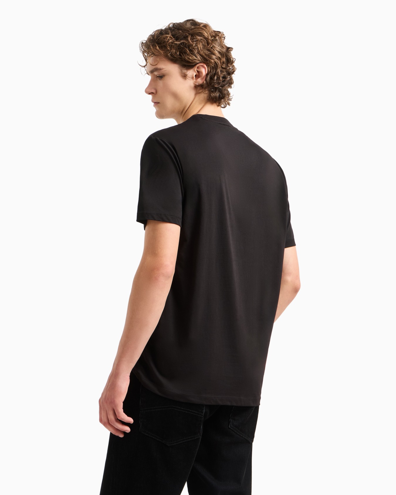 Regular fit heavy cotton T-shirt with ASV photo print Slide 2