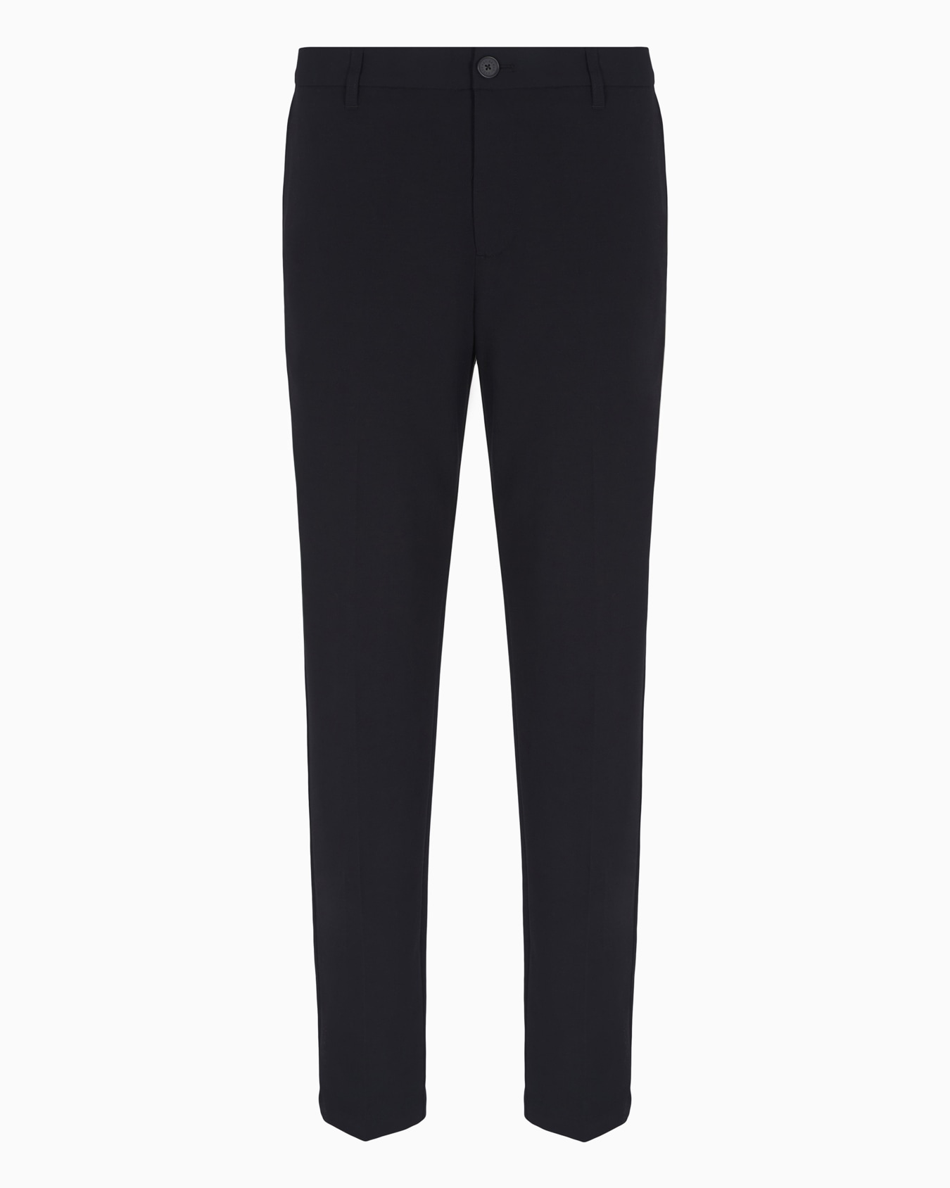 Slim fit twill trousers Slide 0