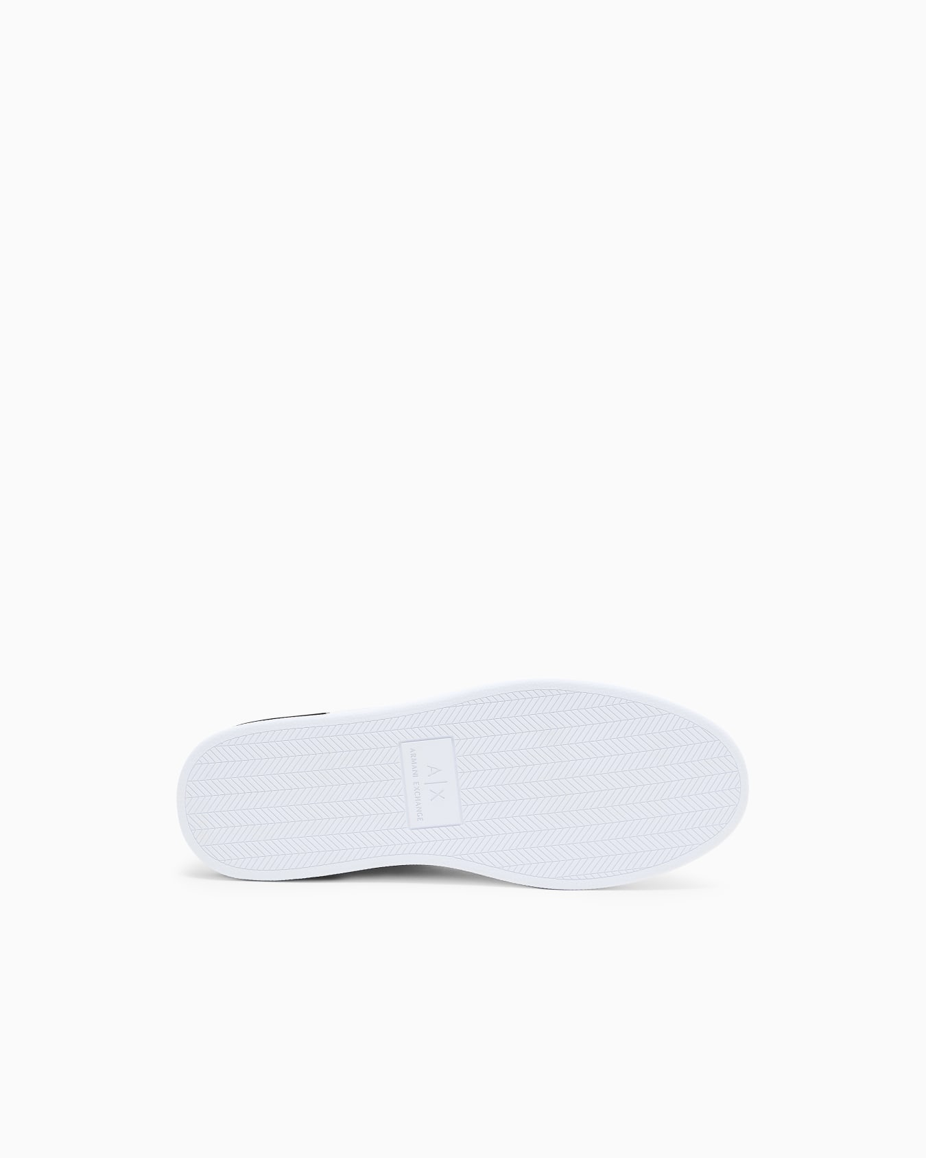 Lace-up sneakers with allover embossed logo Slide 5