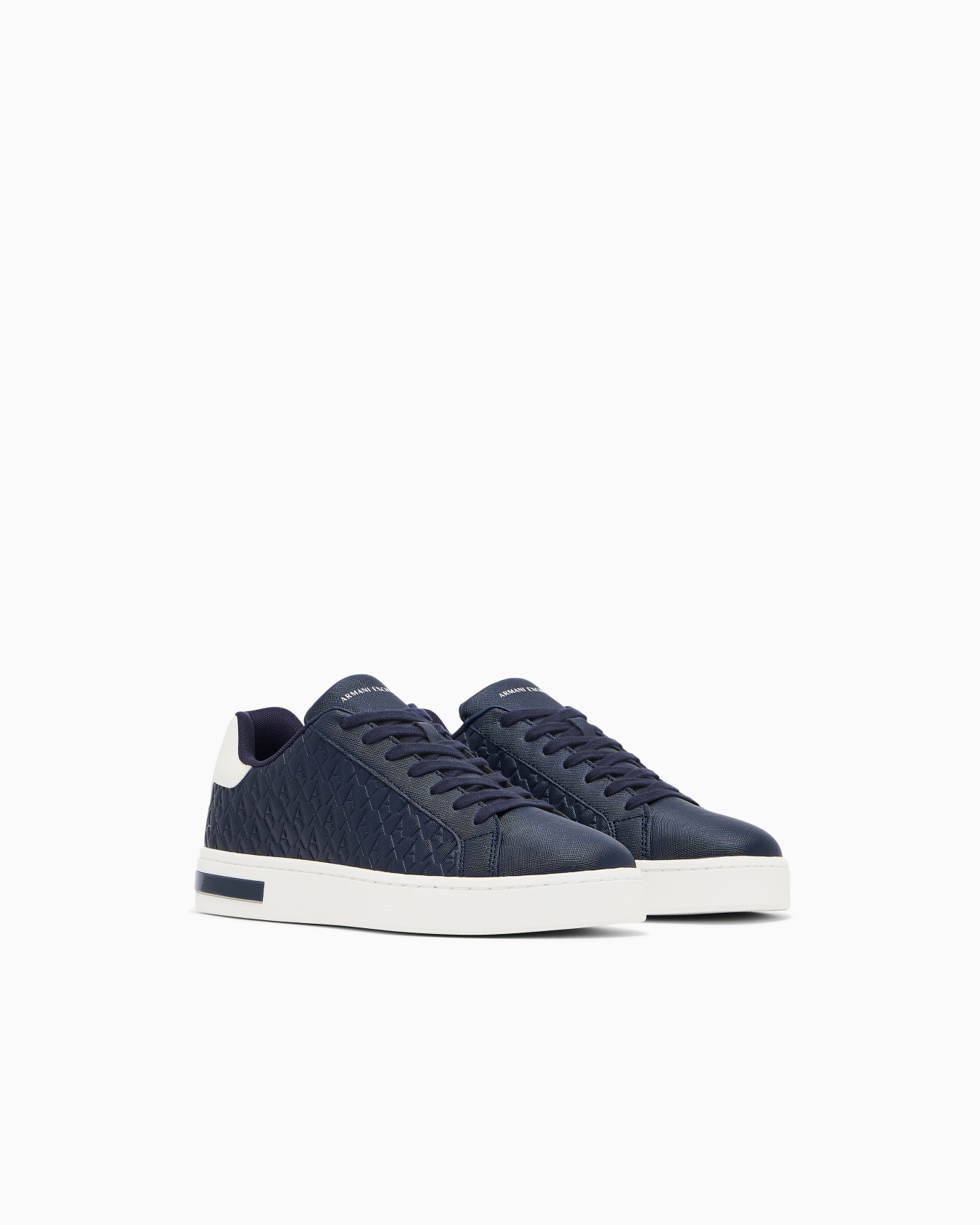 Sneakers in cotton twill with webbing Slide 1