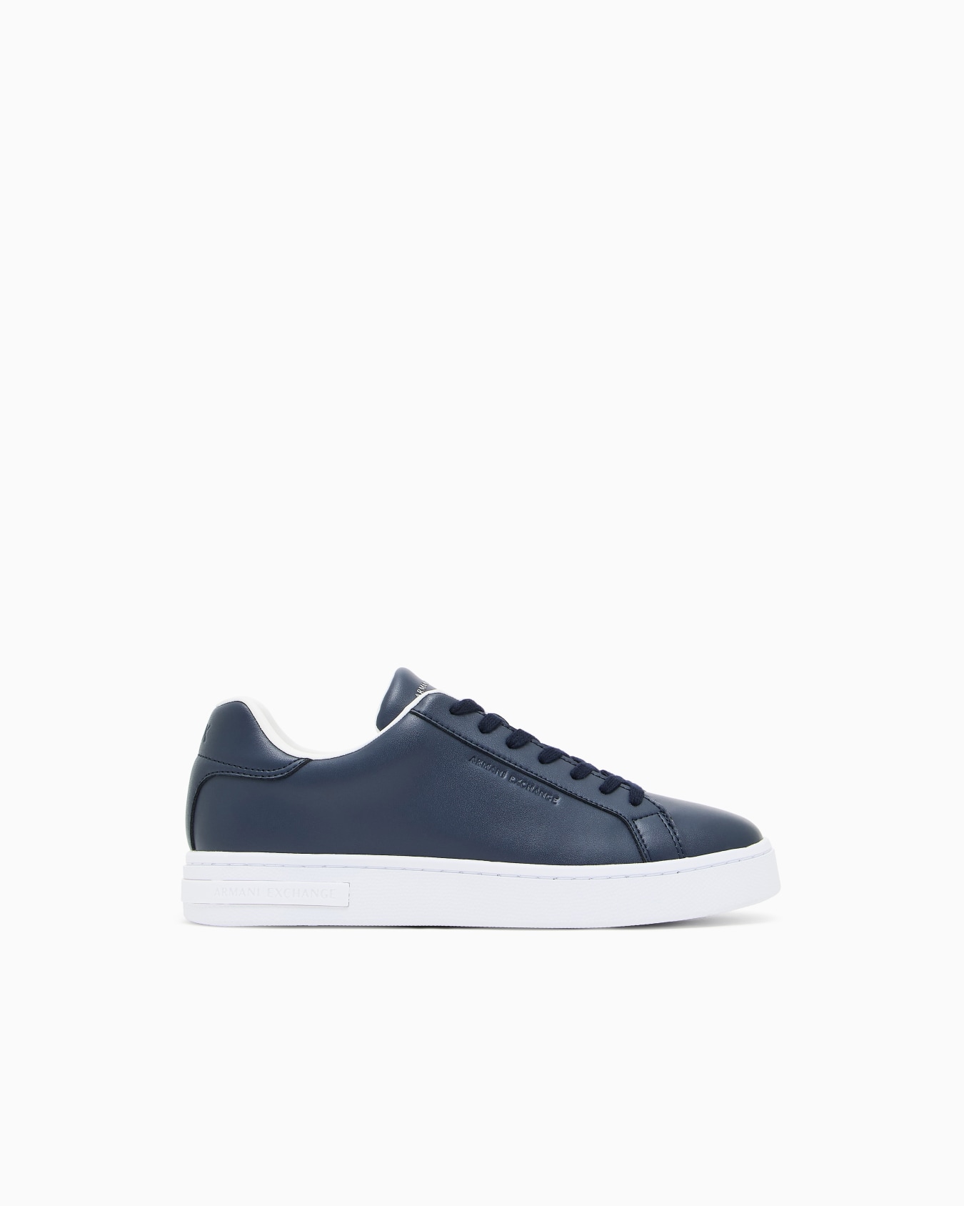 Baskets en cuir avec logo sur la semelle Diapositive 0