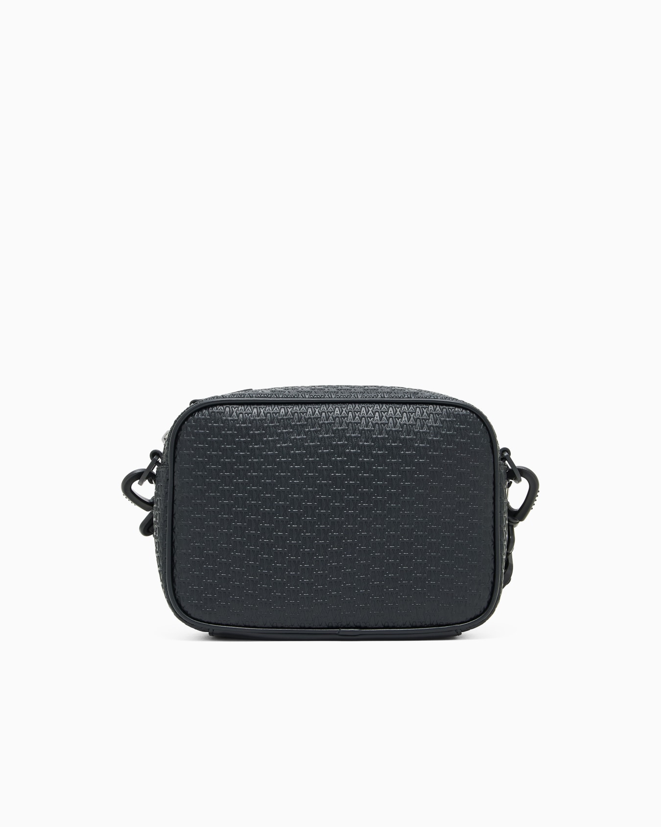 Shoulder bag with allover monogram logo Slide 2