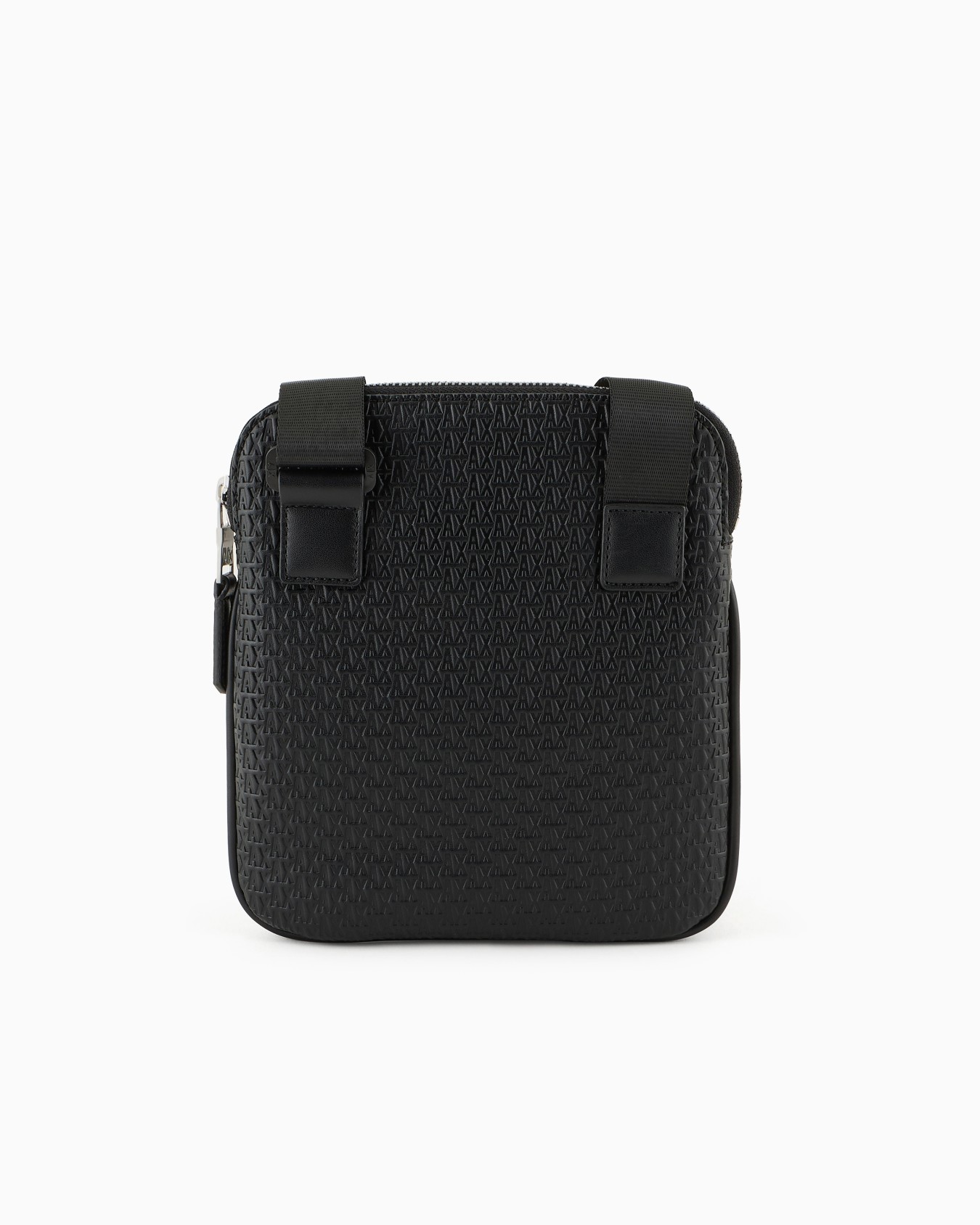 Sac bandoulière plat avec logo embossé sur toute la surface Diapositive 2