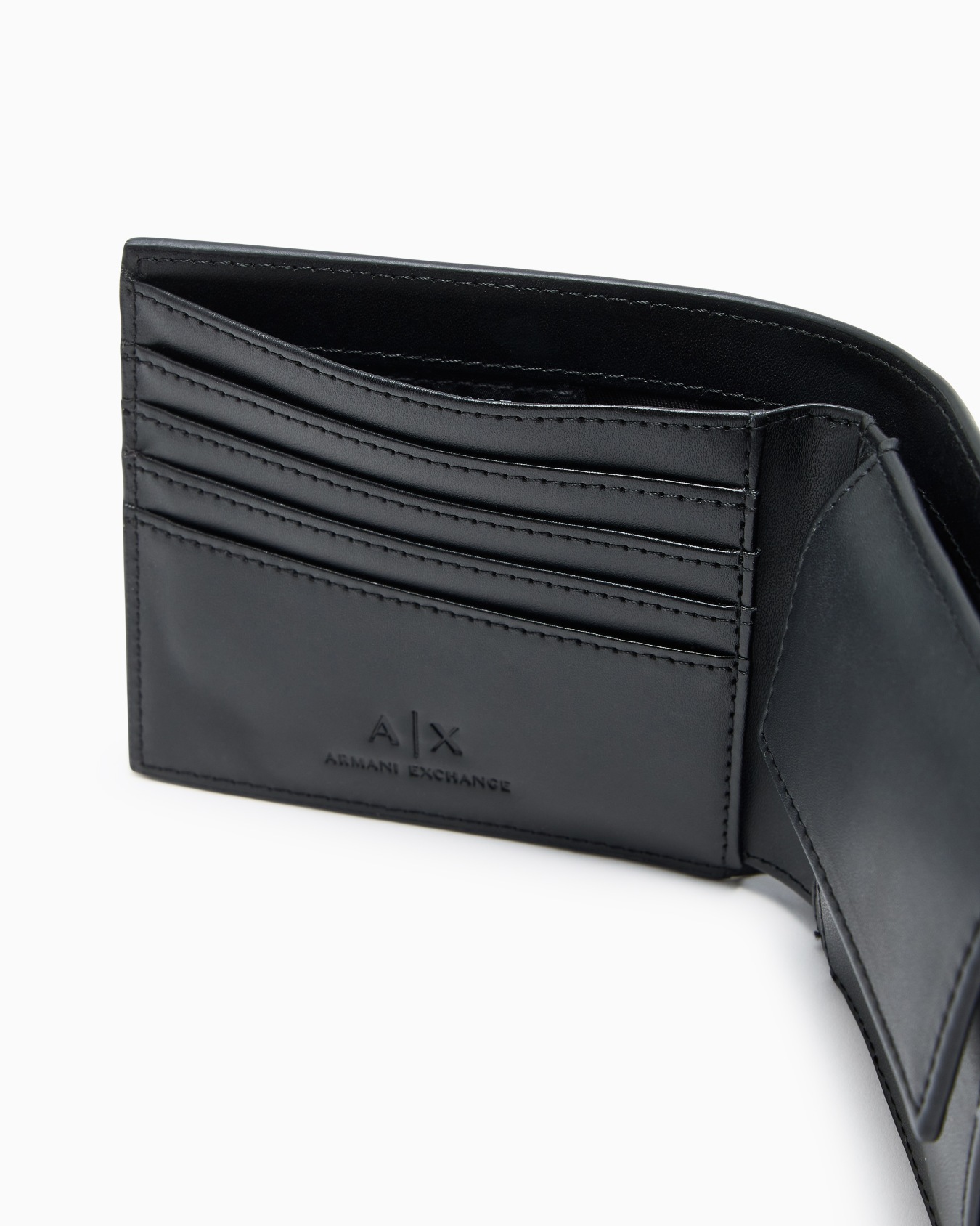 モノグラム×ストライプ 二つ折り財布 スライドする 3