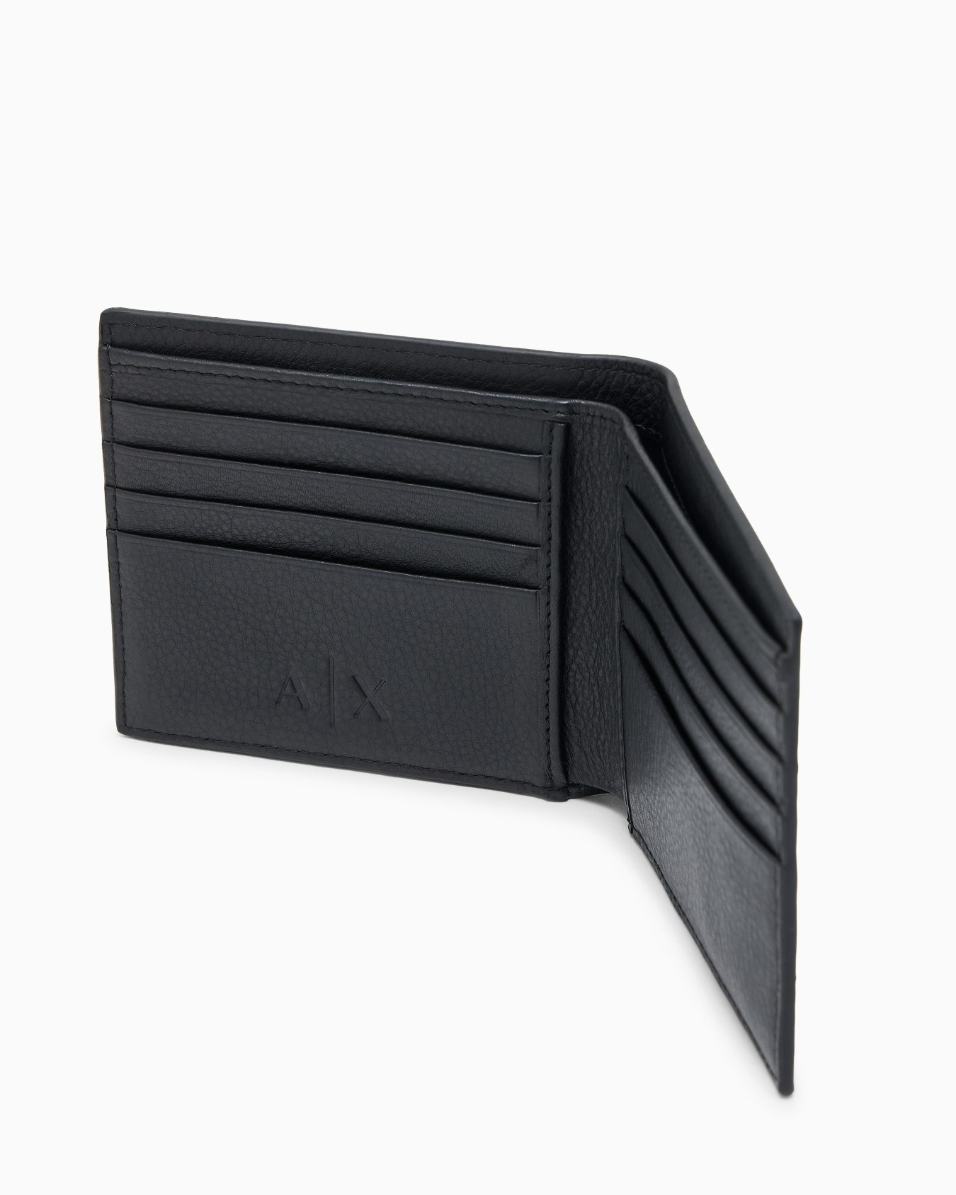 Portafoglio bifold texture liscia Slide 3