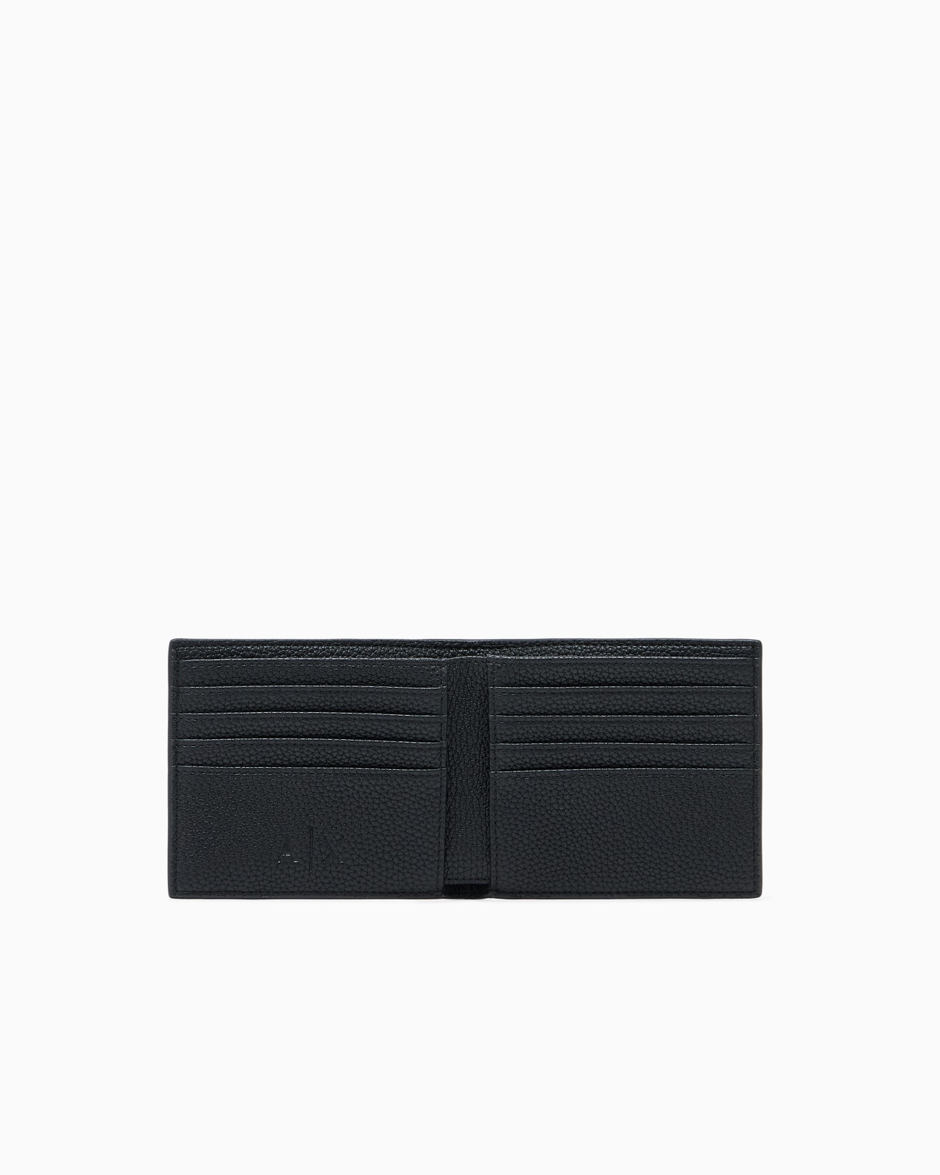 Cartera plegable con acabado texturizado y tarjetero Diapositiva 2