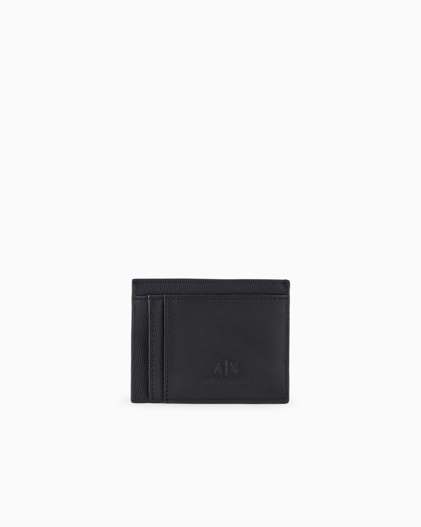 Porte-cartes avec monogramme et rayures Diapositive 1