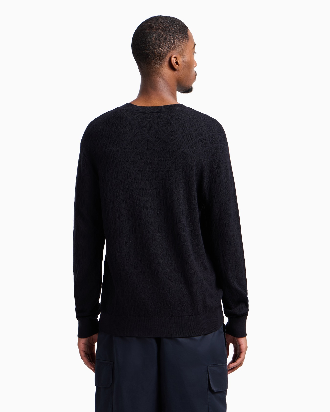 ASV Tone-on-tone Logo Crewneck Sweater Slide 2
