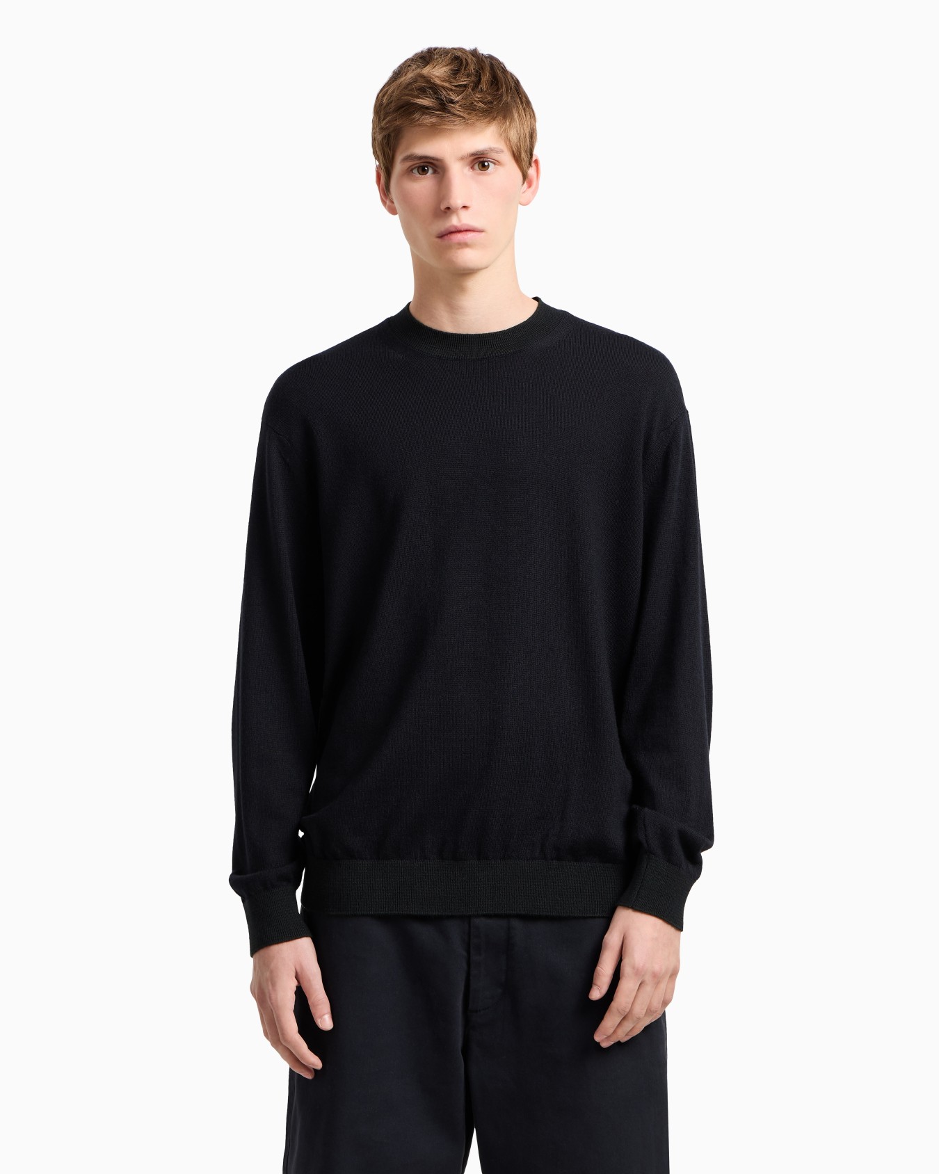 Pull col roulé en laine mélangée Diapositive 3