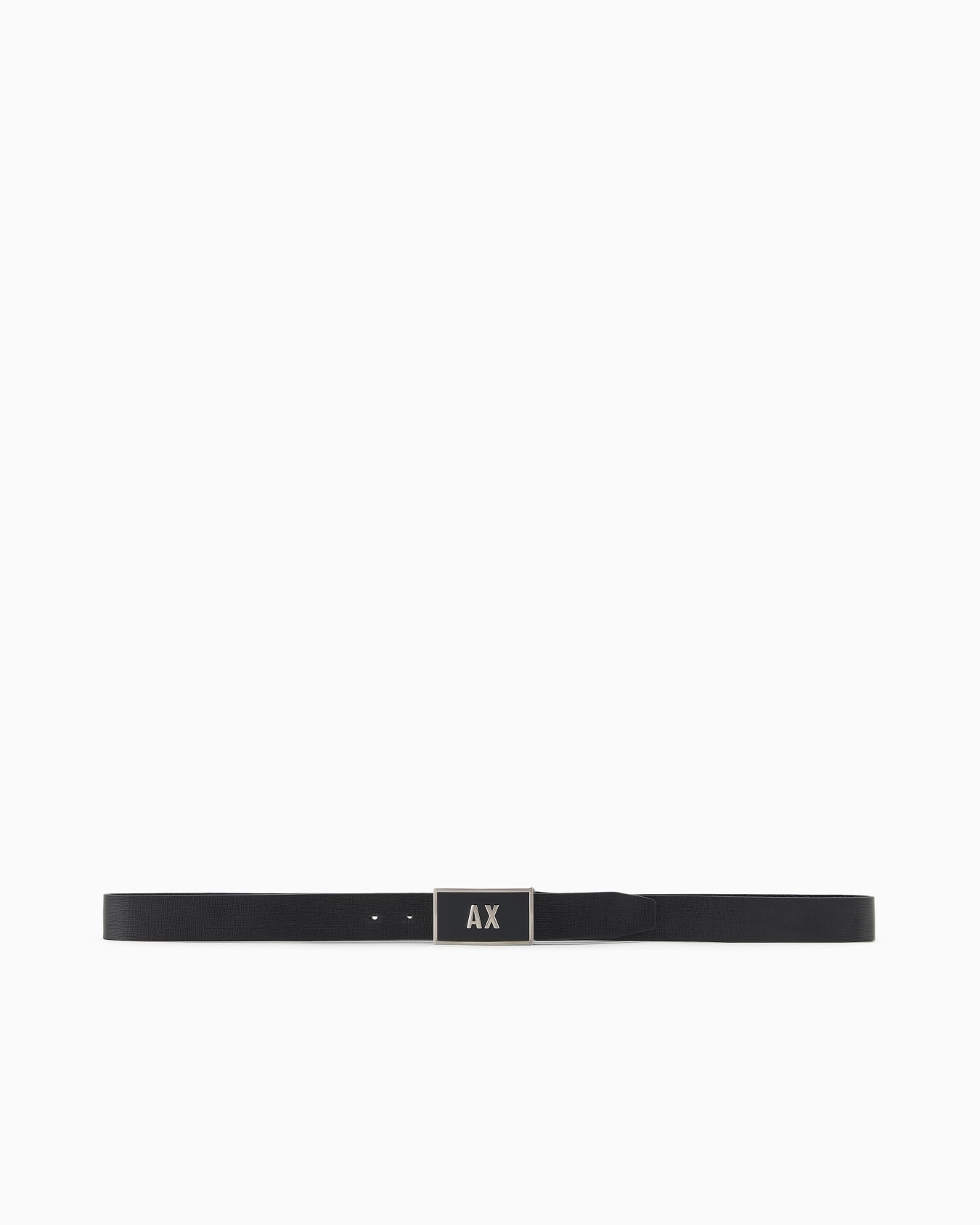 Ceinture en cuir sertie de deux épingles Diapositive 2