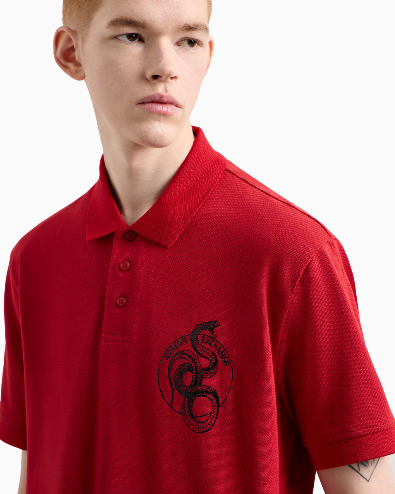 Polo de corte regular de algodón  Diapositive 5