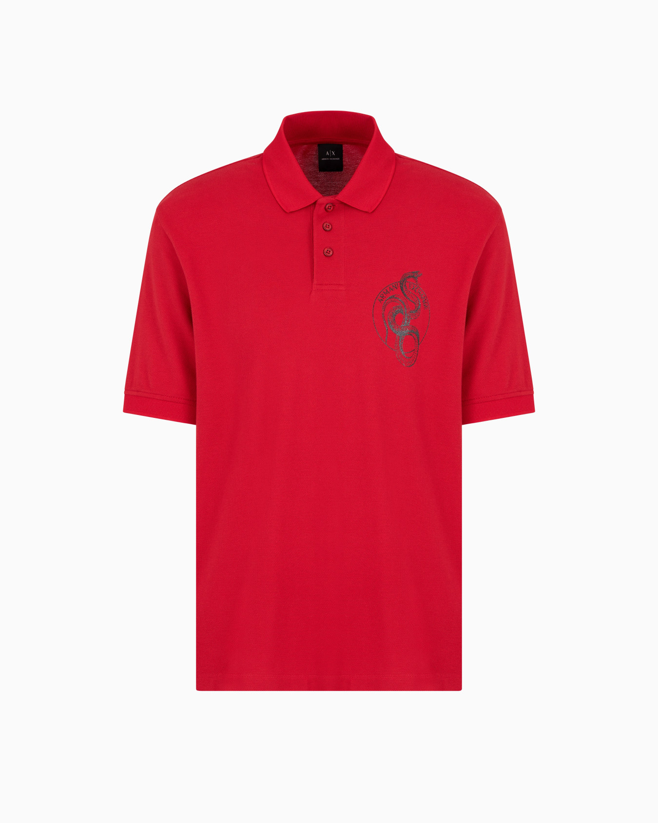 Polo de corte regular de algodón  Diapositive 0