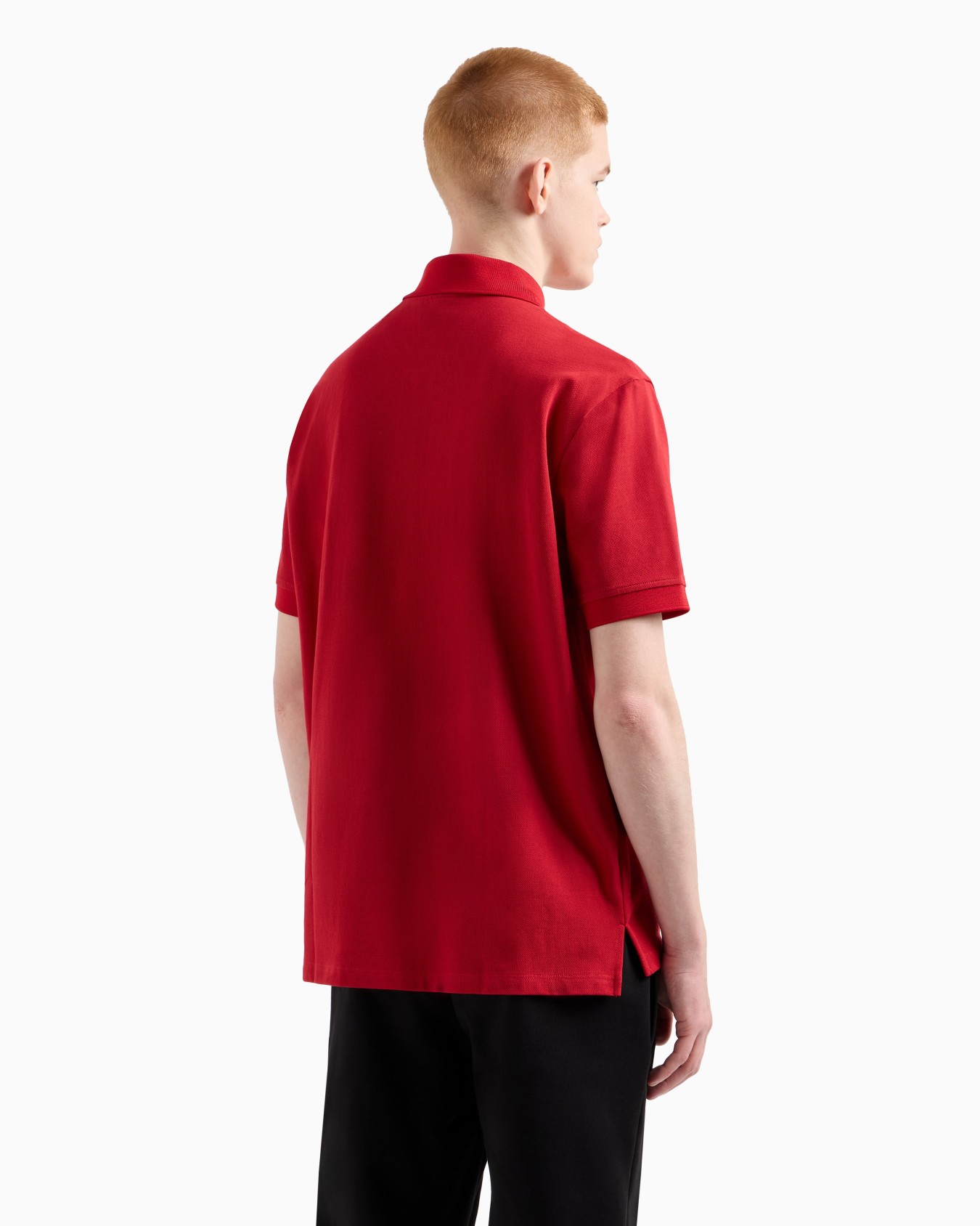 Polo de corte regular de algodón  Diapositive 3