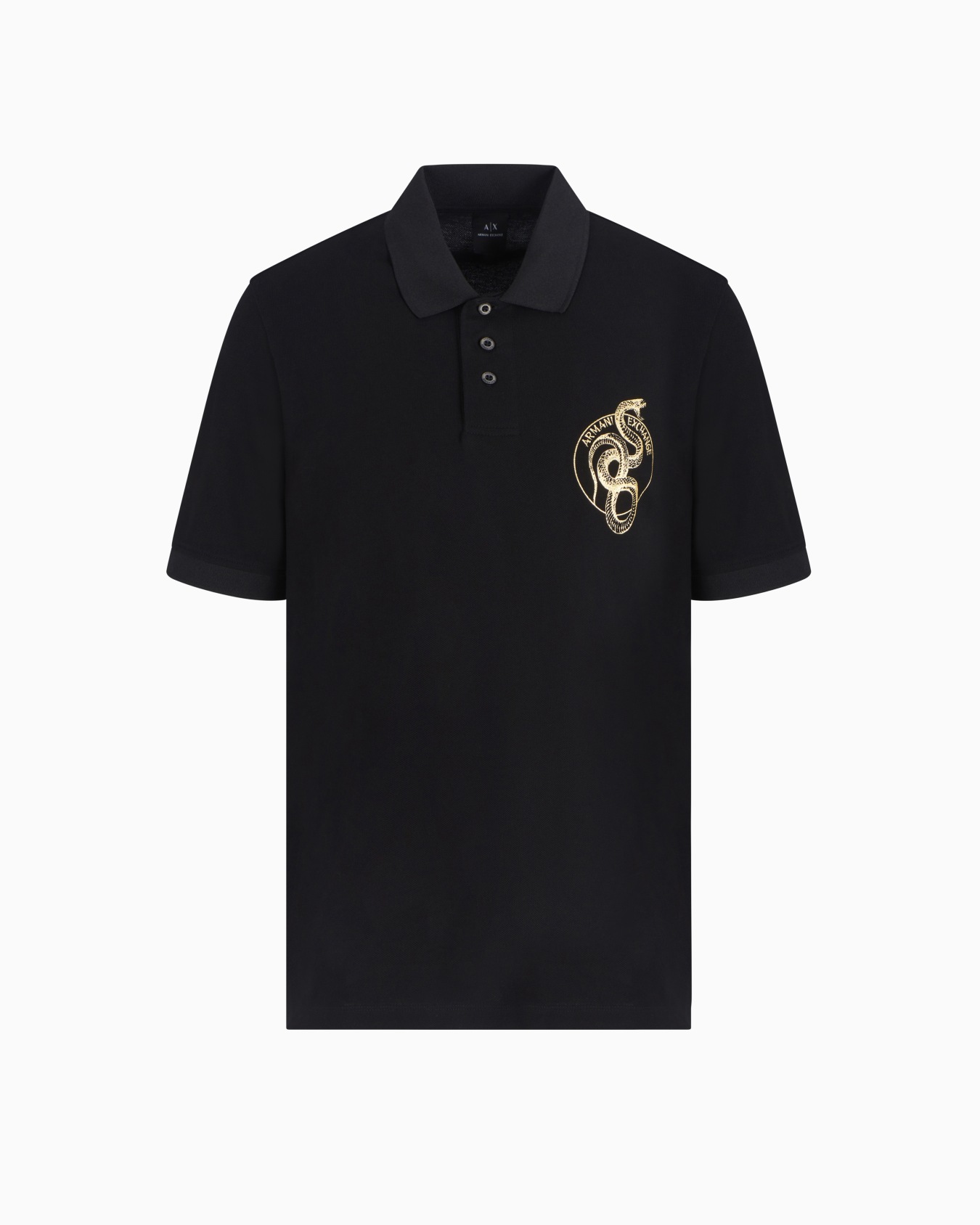Polo de corte regular de algodón  Diapositive 0