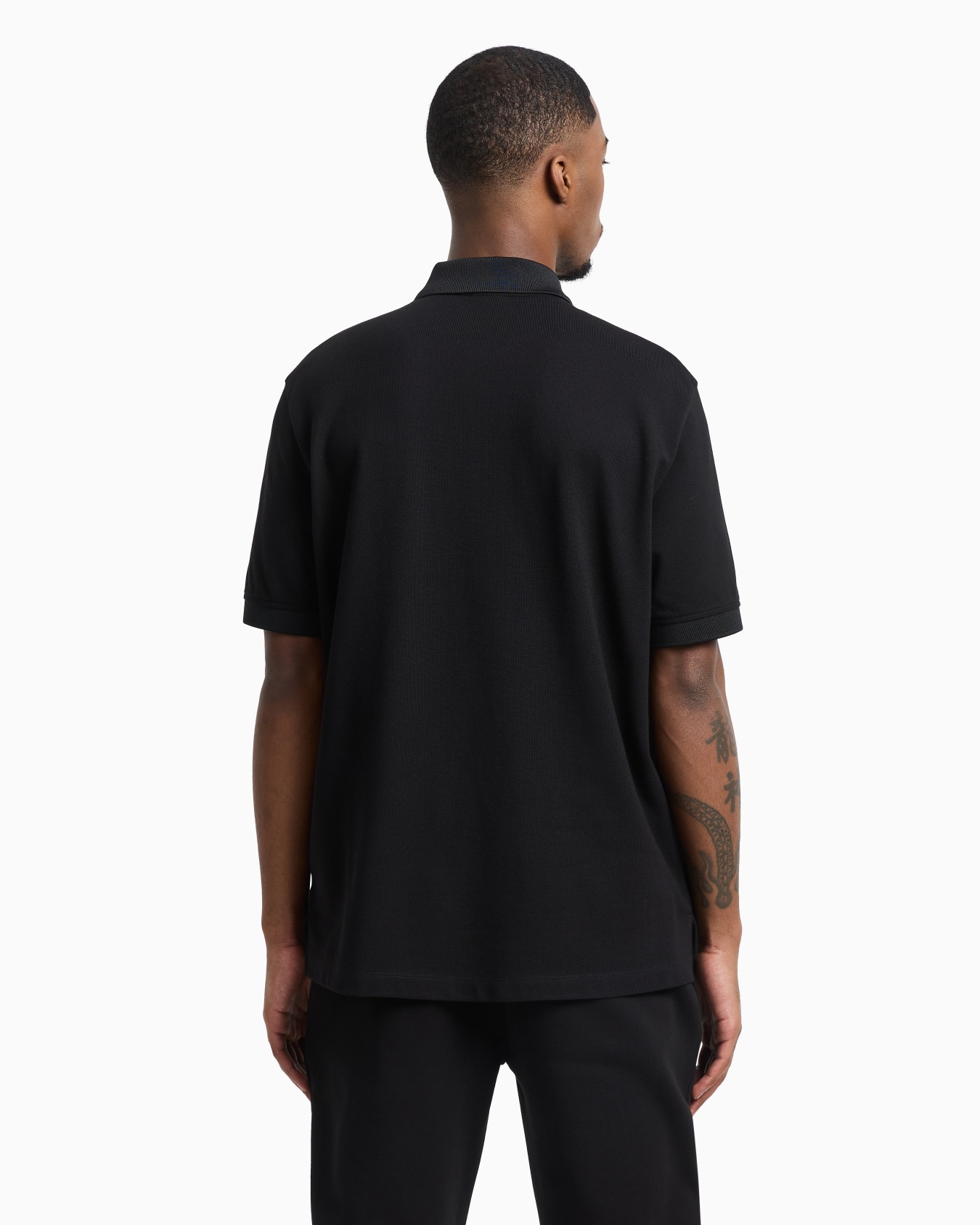 Polo de corte regular de algodón  Diapositive 2