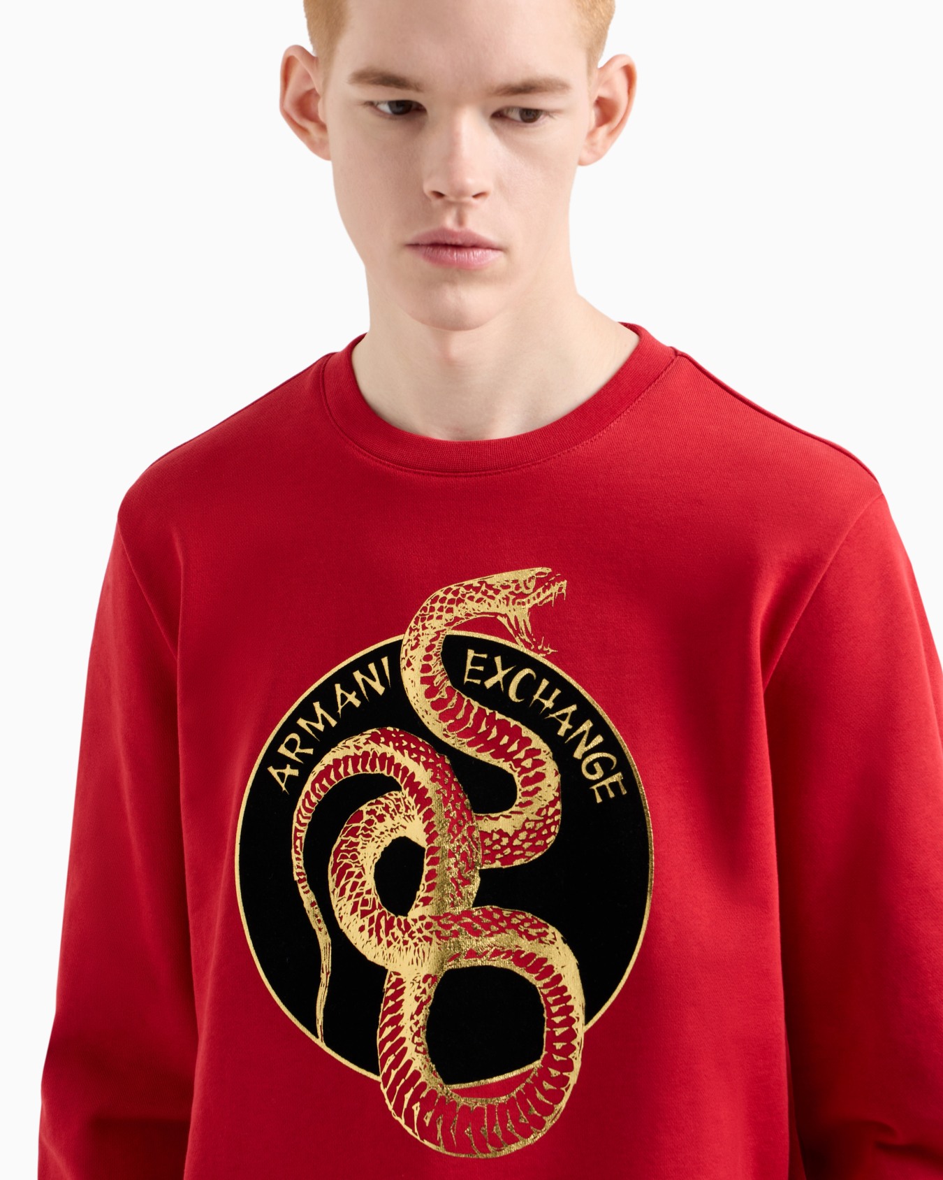 Felpa girocollo con maxi stampa  Diapositiva 5