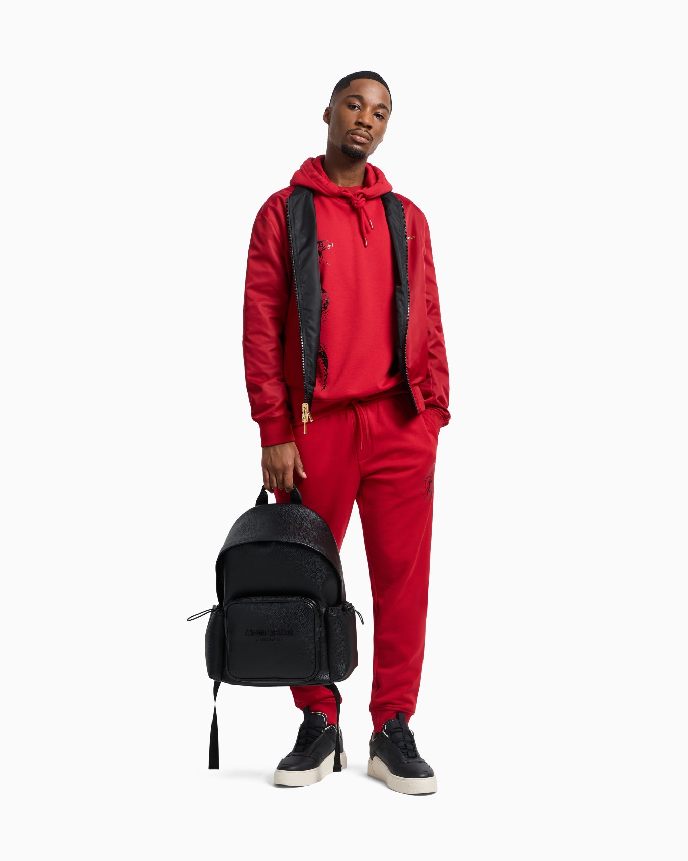 Fleece jogger trousers Slide 1