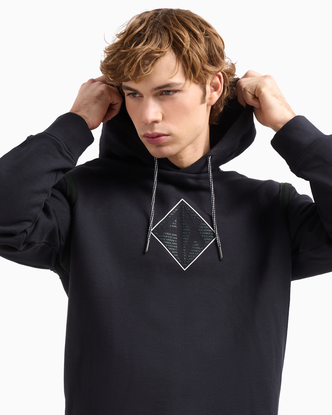 Hoodie with maxi logo on the chest Slide 4