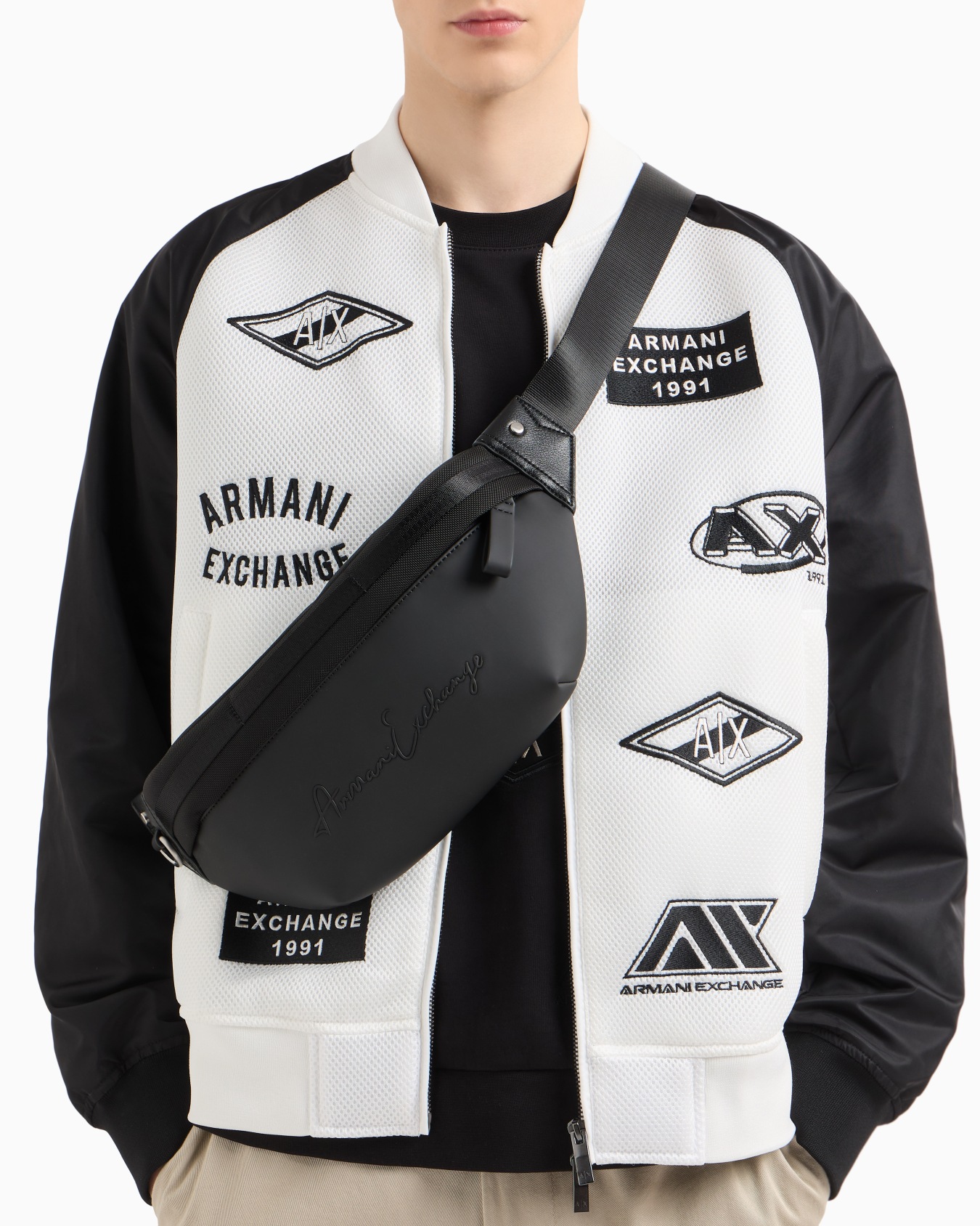 Bum bag with embossed logo Slide 5