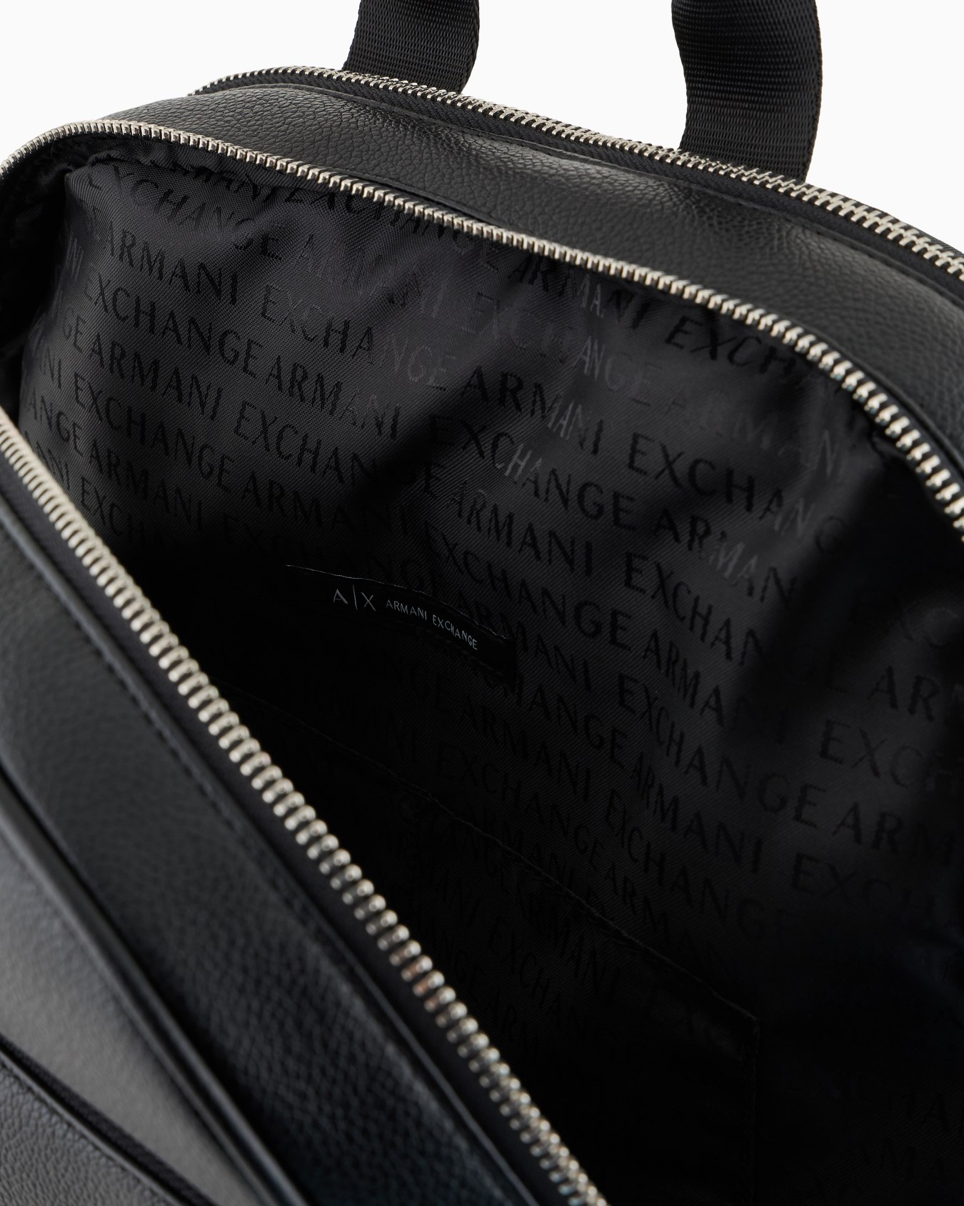 Zaino in ecopelle con tasca frontale Slide 3