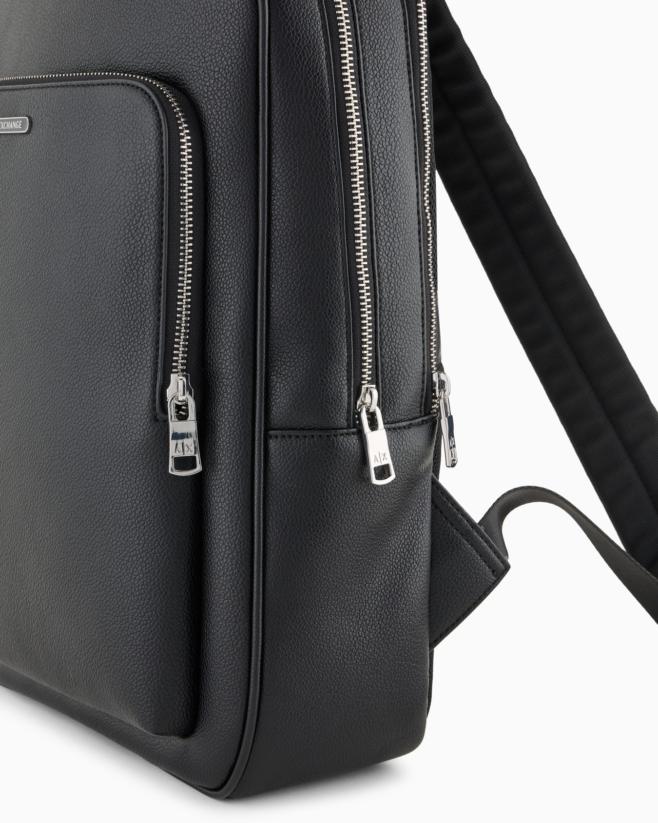 Zaino in ecopelle con tasca frontale Slide 4