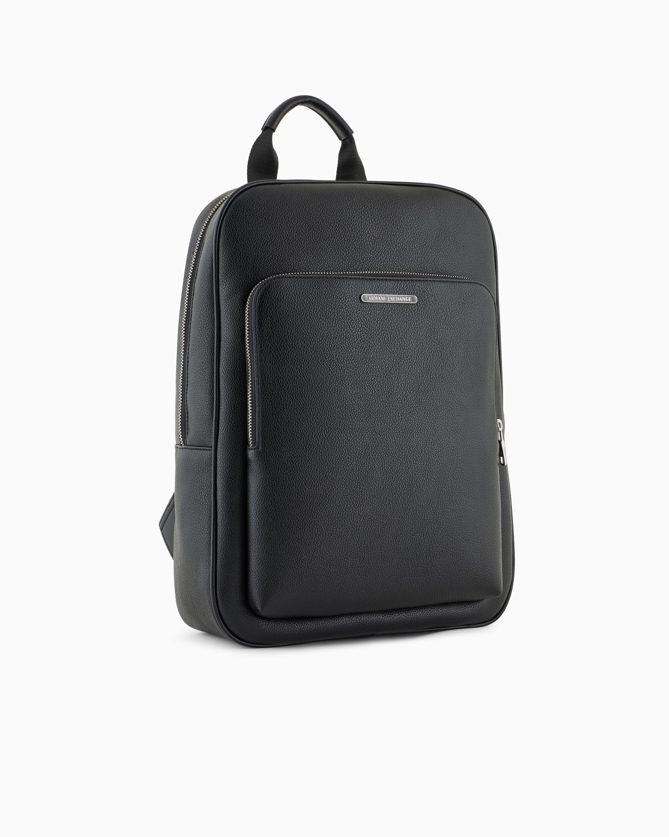Sac à dos minimaliste en cuir écologique Diapositive 1