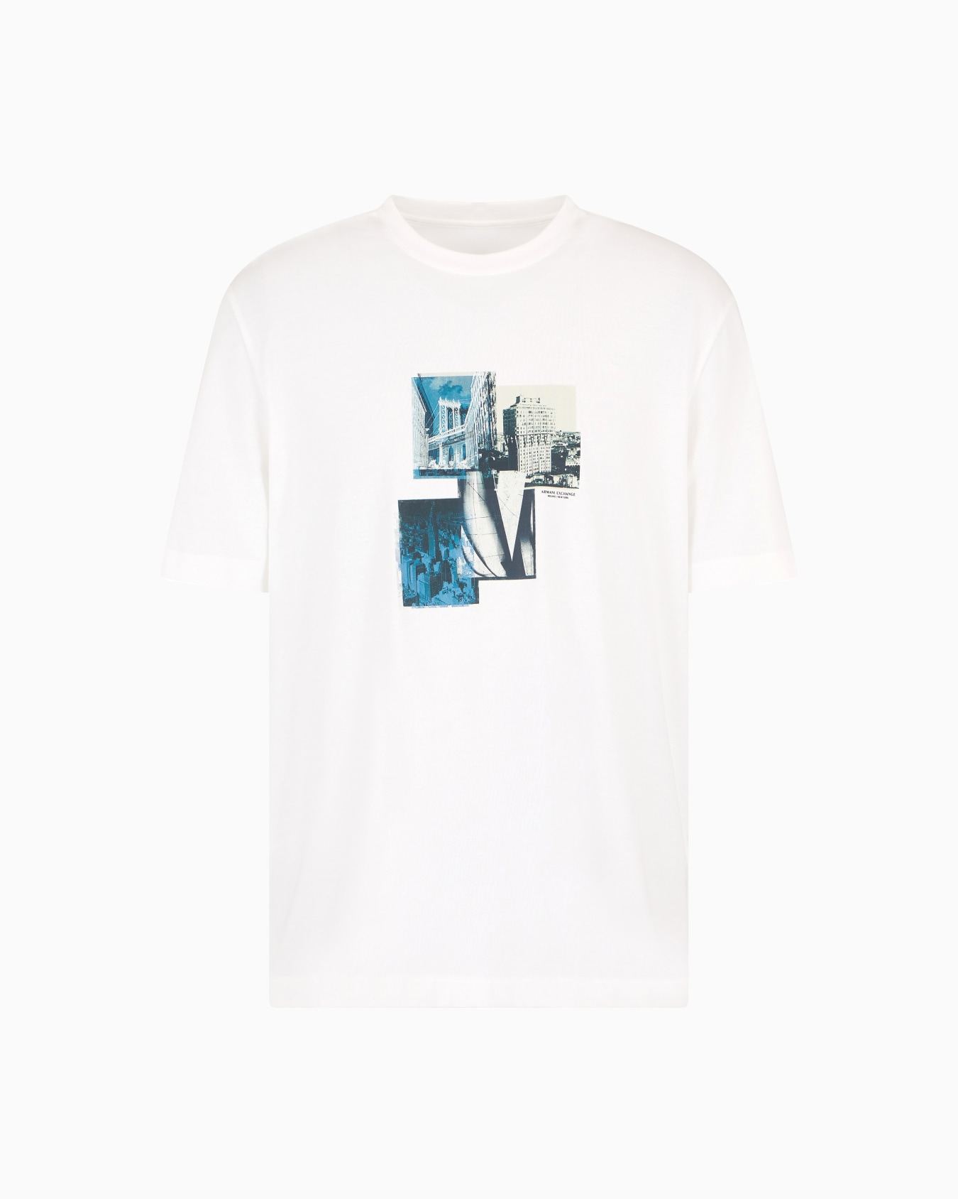 T-shirt coupe régulière avec imprimé photo Diapositive 0