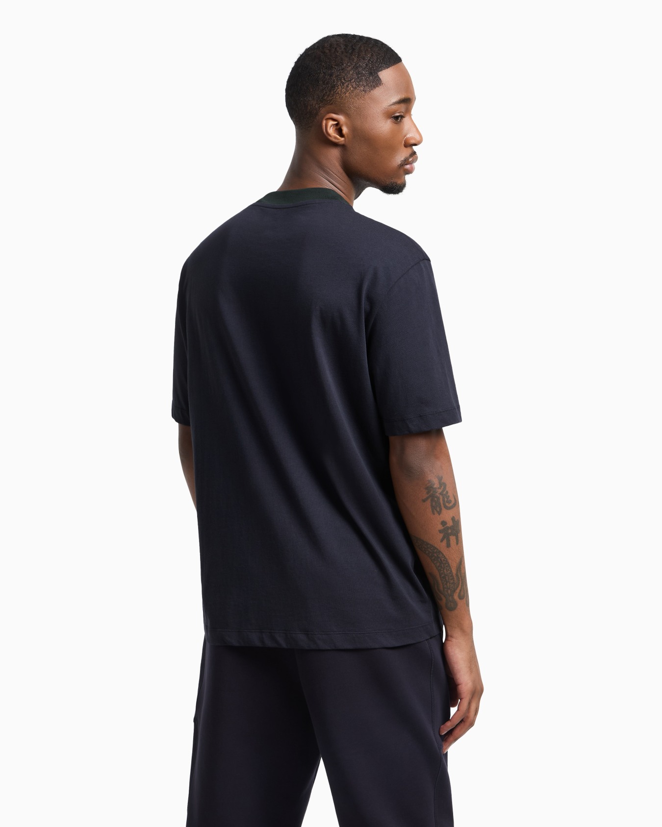 Regular fit T-shirt with logo print Slide 2